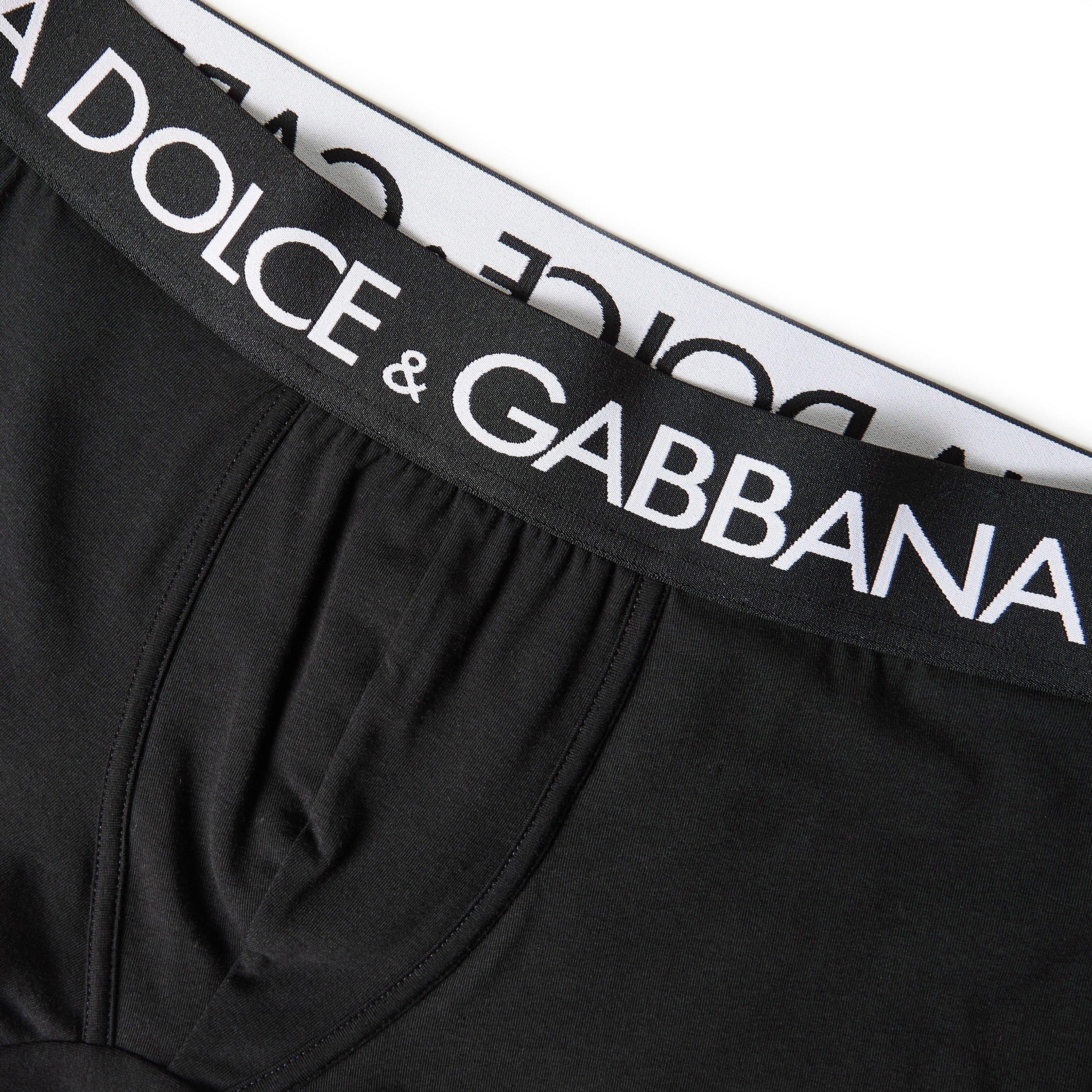 Black - Dolce and Gabbana - DG L Text 2 Pck Sn62 - 3