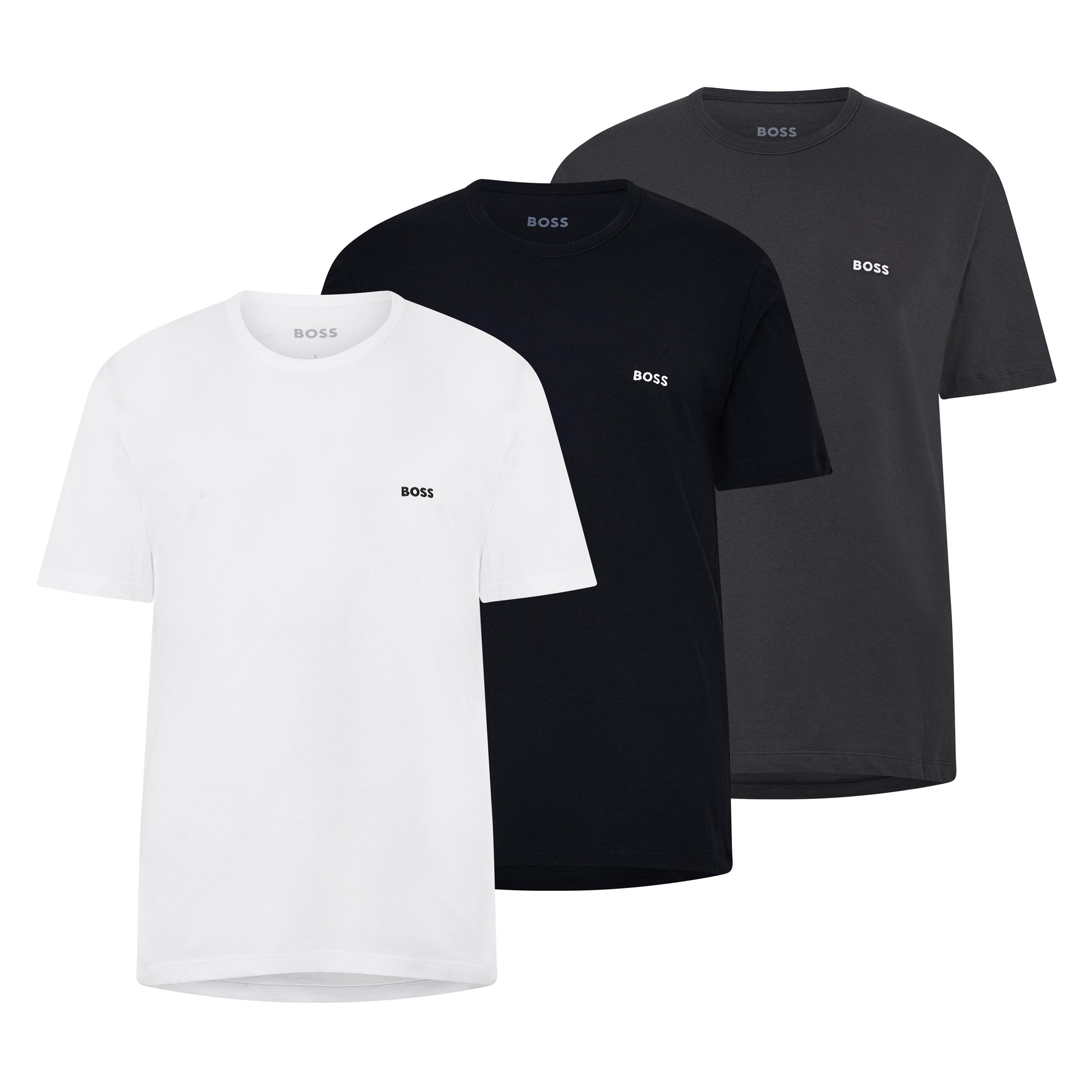 other - Boss - Men's 3 Pack Logo Embroidered Short Sleeve Pyjama Top - 1
