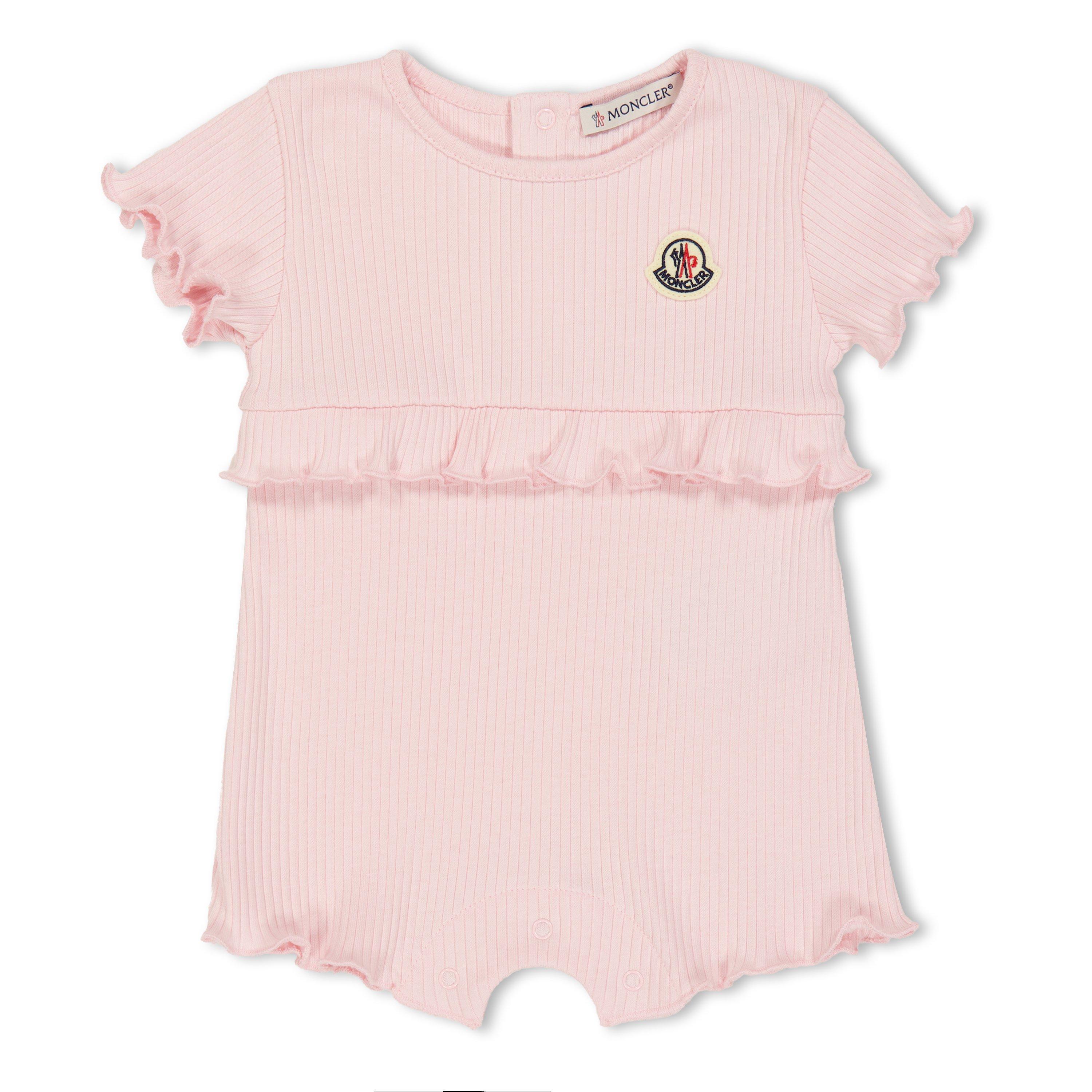 Pink 505 - Moncler - Moncler Logo Romper In62 - 1