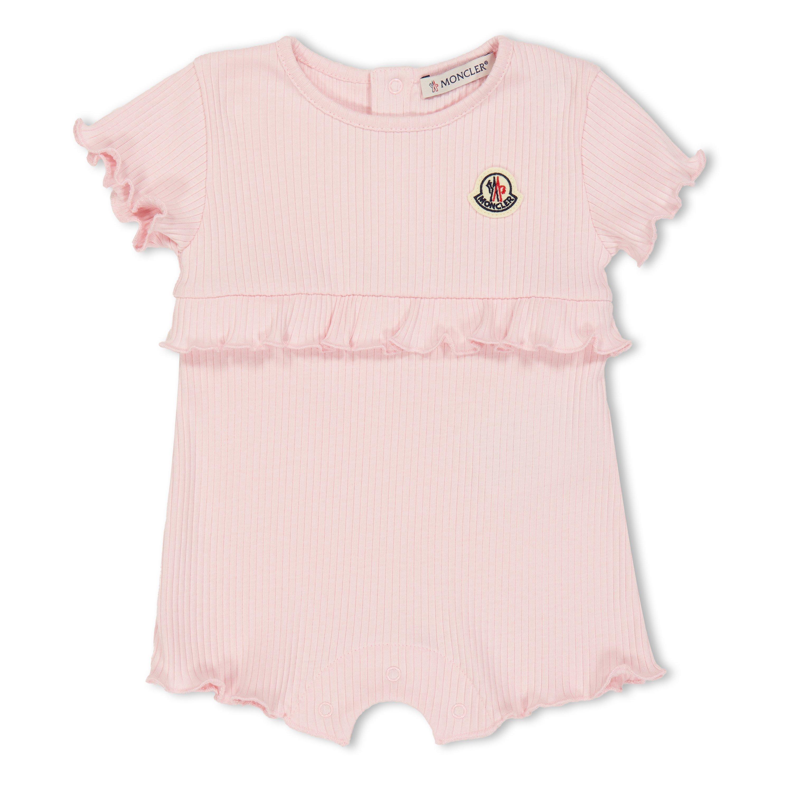Moncler Kids' Onesie - Pink 505 - Size 18-24 Mnth