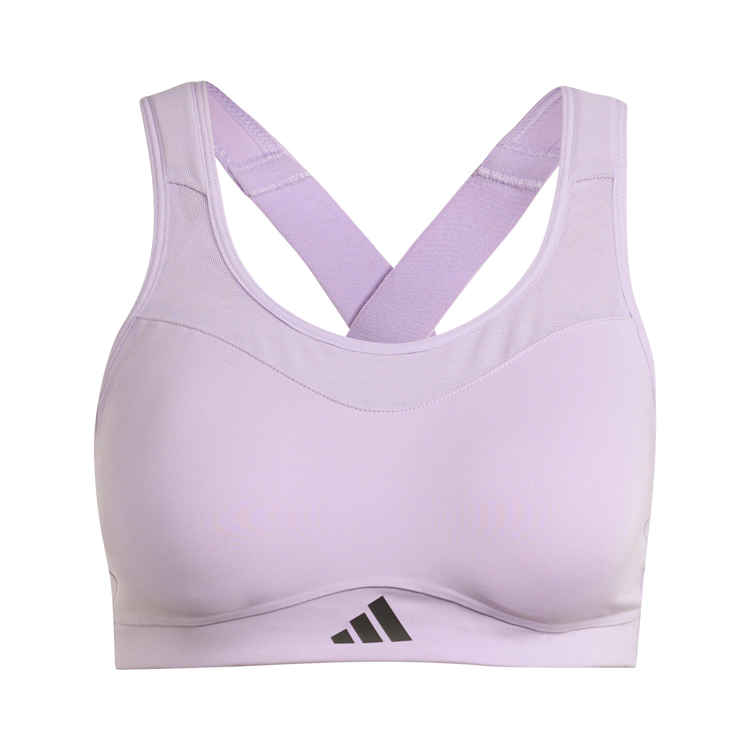 Pink - adidas - Women's Power High Impact Sports Bra - 1