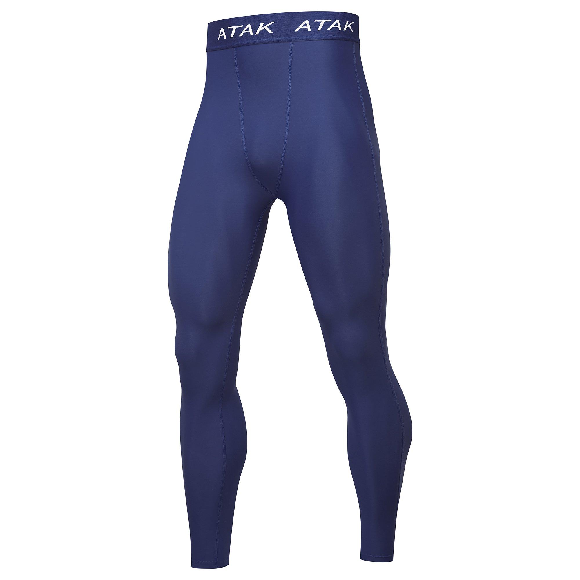Blu navy - ATAK Sports - Compression Tights Senior - 3