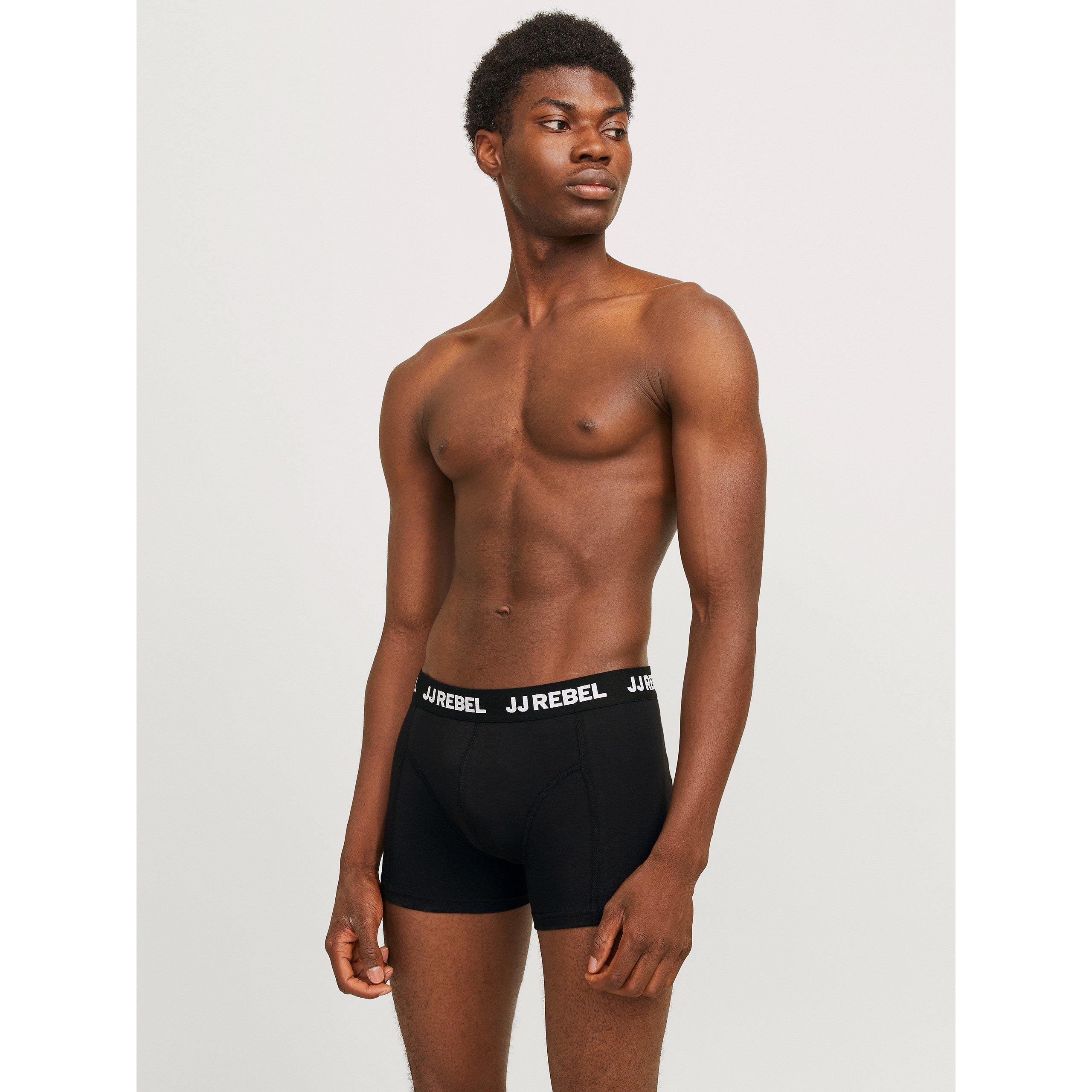 Preto - JJ Rebel - Pack Boxers - 2