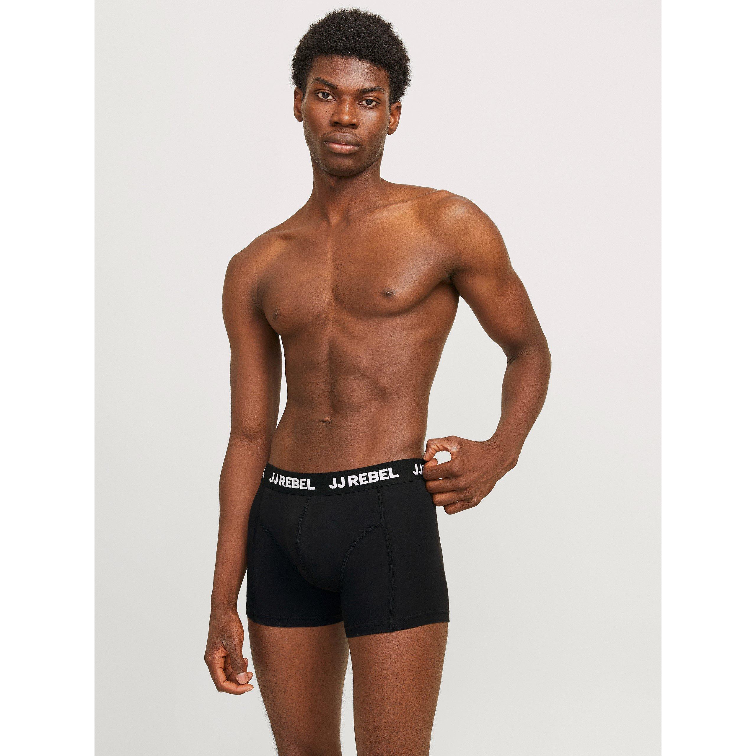 Preto - JJ Rebel - Pack Boxers - 3
