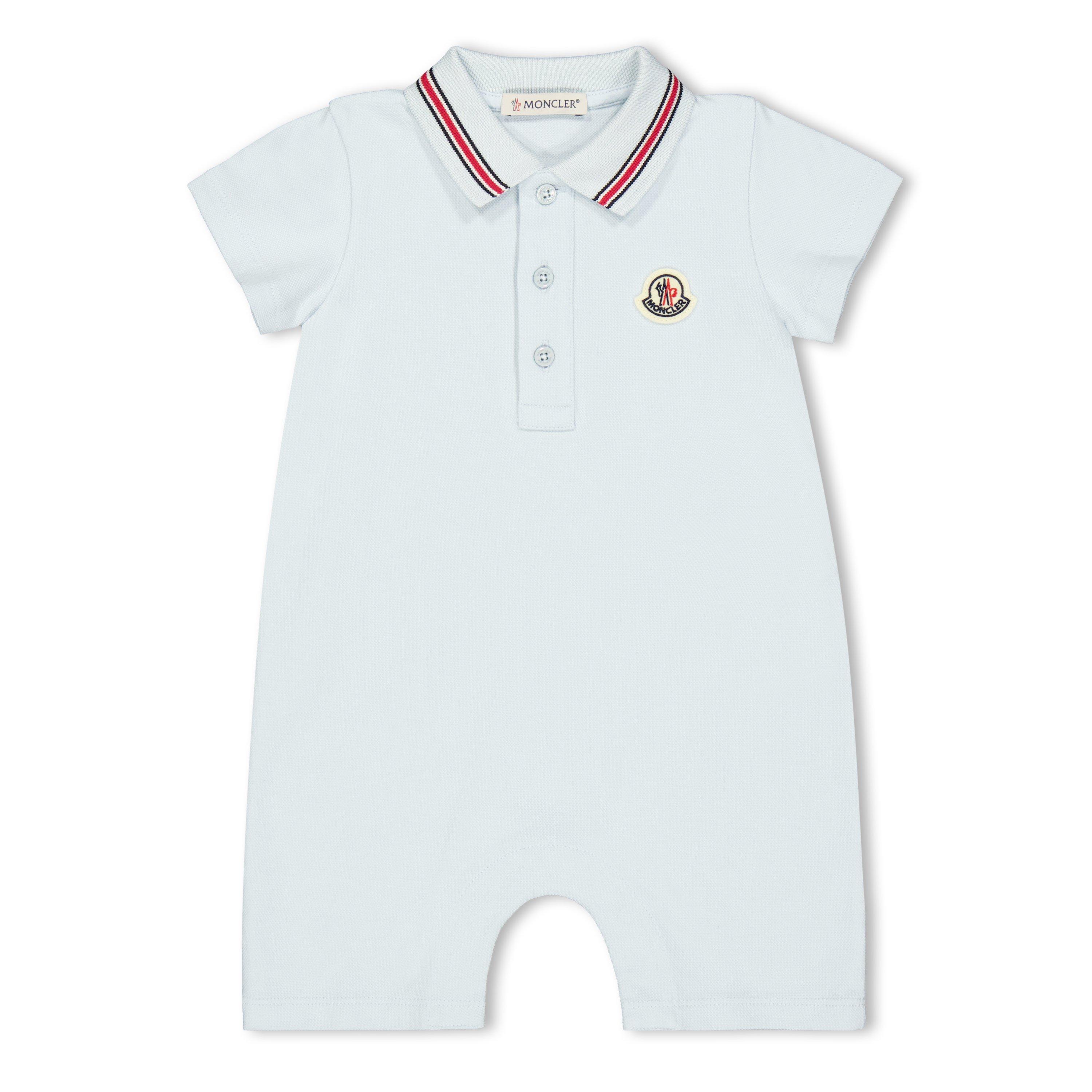 Moncler Kids' Onesies - Baby Blue 711 - Size 9-12 Mnth