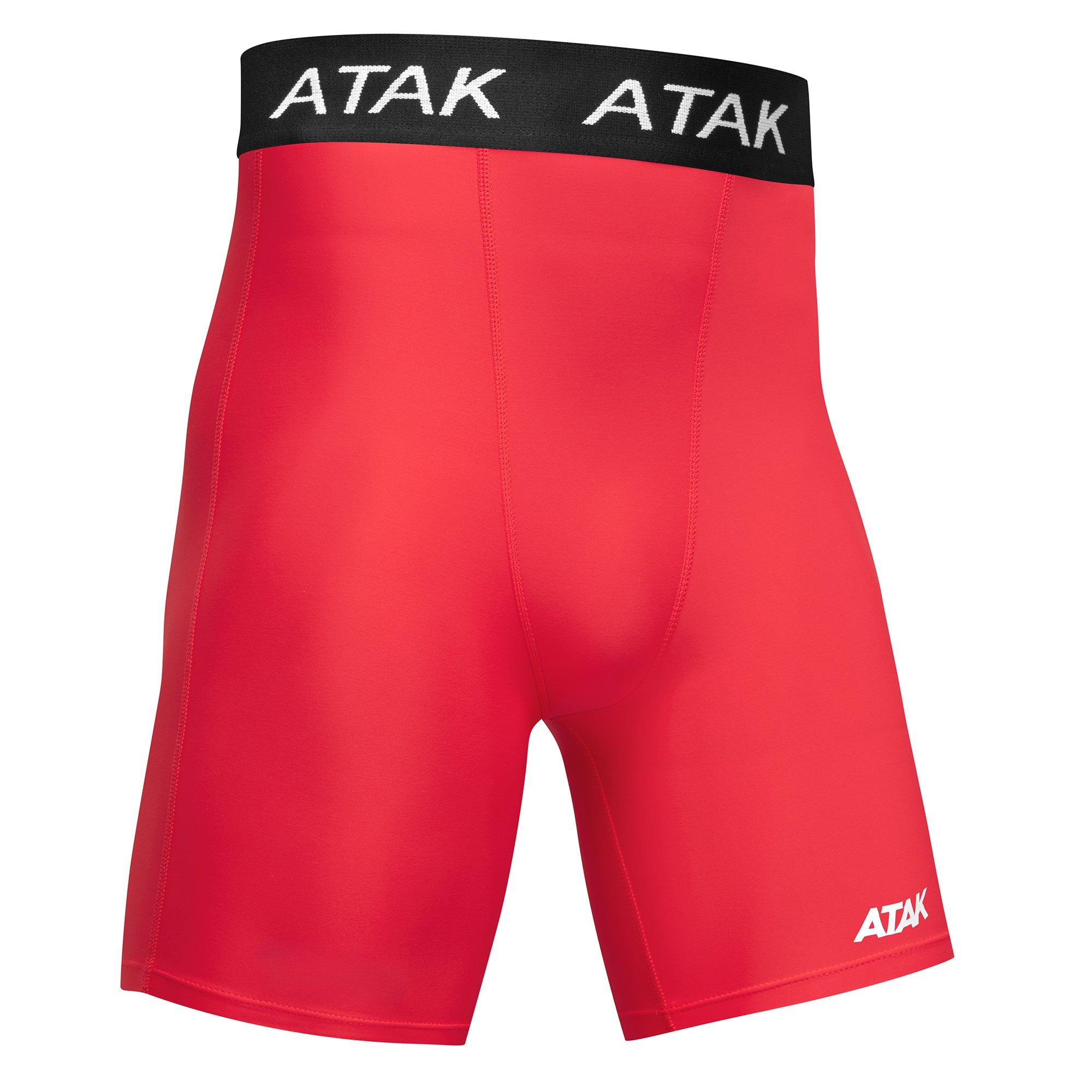 Rood - ATAK Sports - Compression Shorts Junior - 3