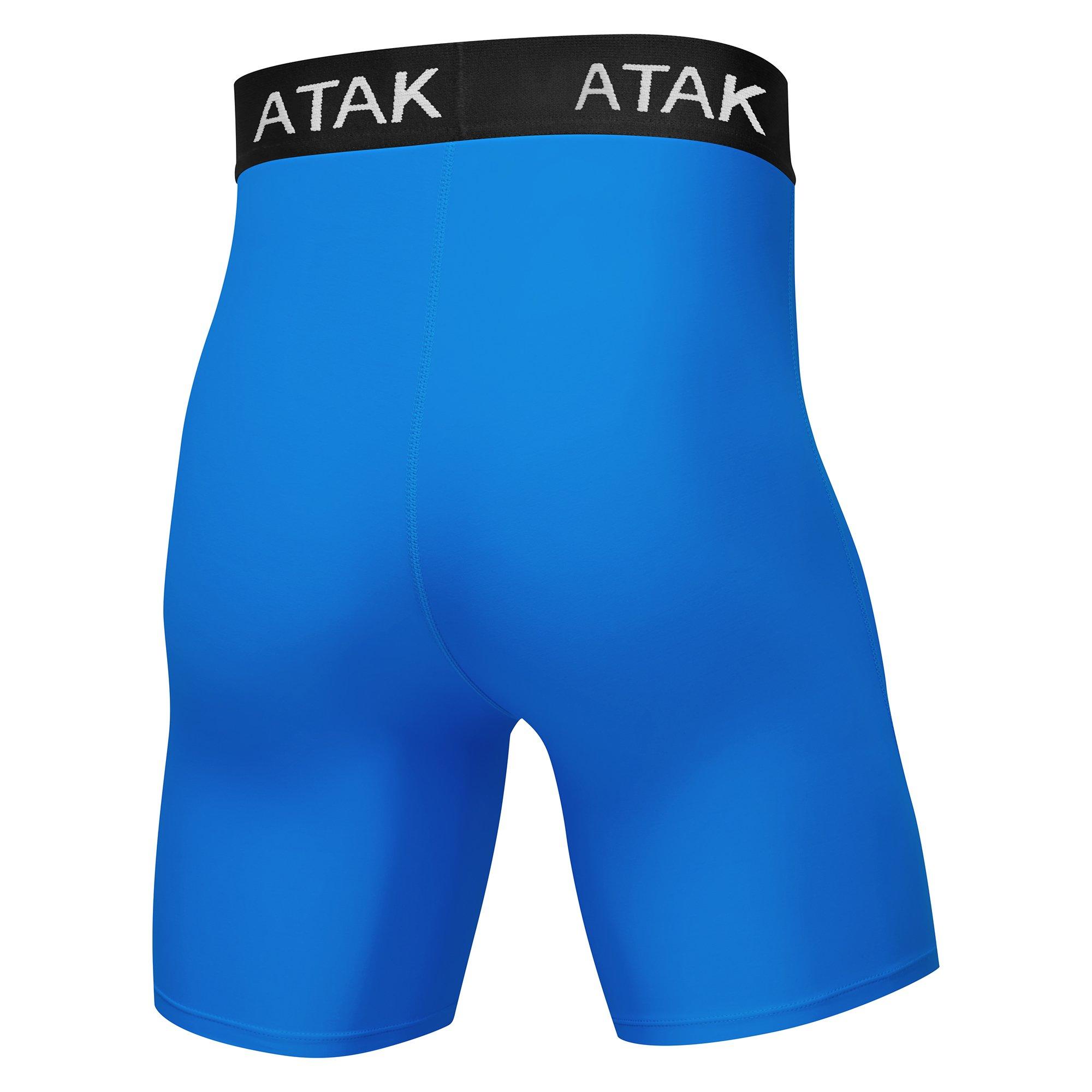 Blauw - ATAK Sports - Compression Shorts Junior - 2