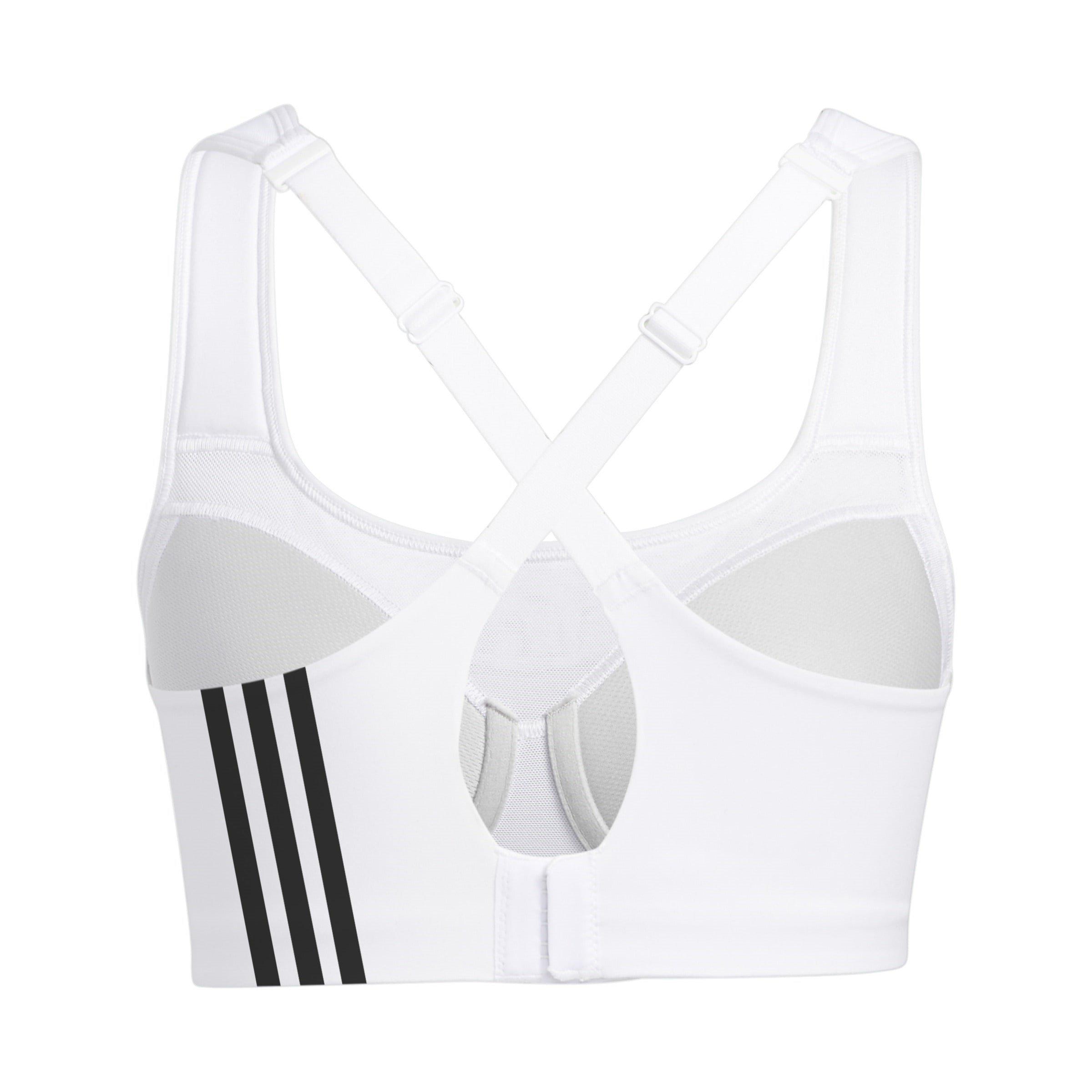 White - adidas - High Impact Sports Bra - 2