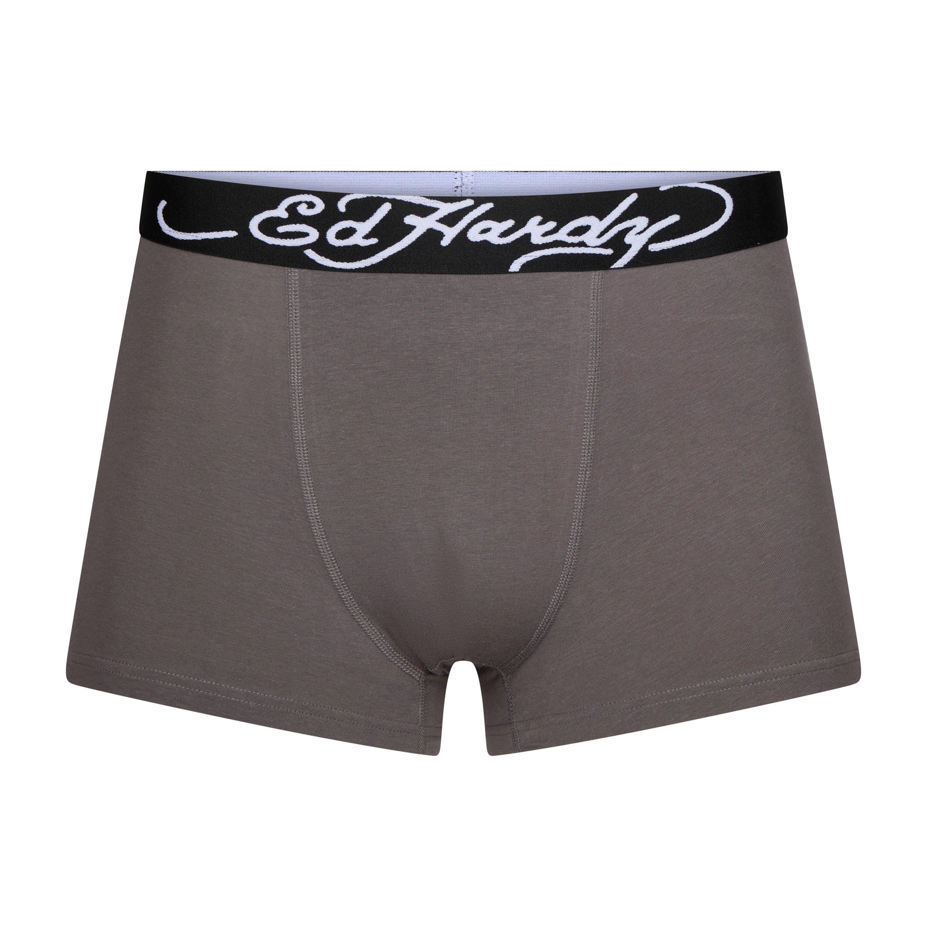 Multi - Ed Hardy - Men's 5 Pack Boxers - 7