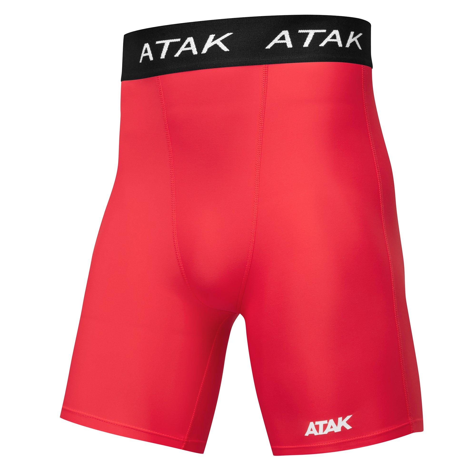 Rouge - ATAK Sports - Compression Shorts Senior - 1