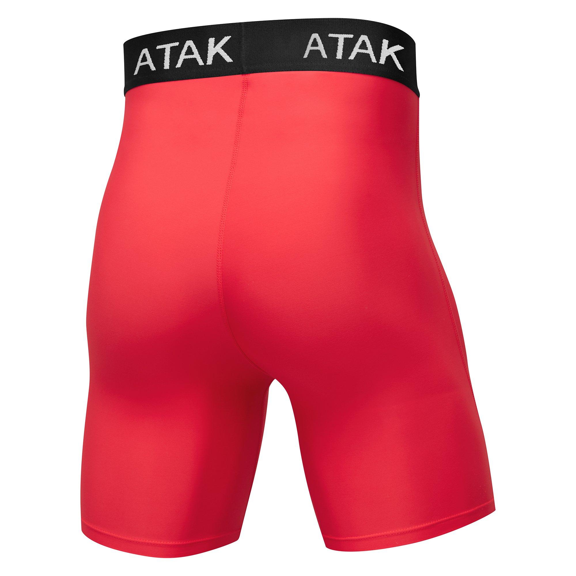 Rouge - ATAK Sports - Compression Shorts Senior - 2