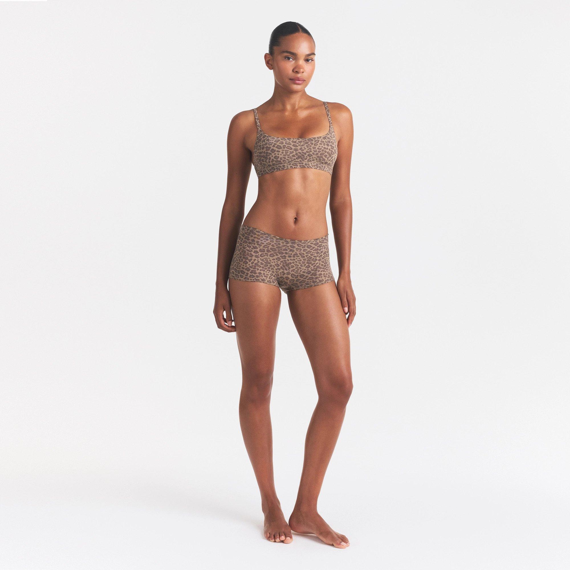 Desert Leopard - SKIMS - Womens Fits Everybody Boy Short - 4
