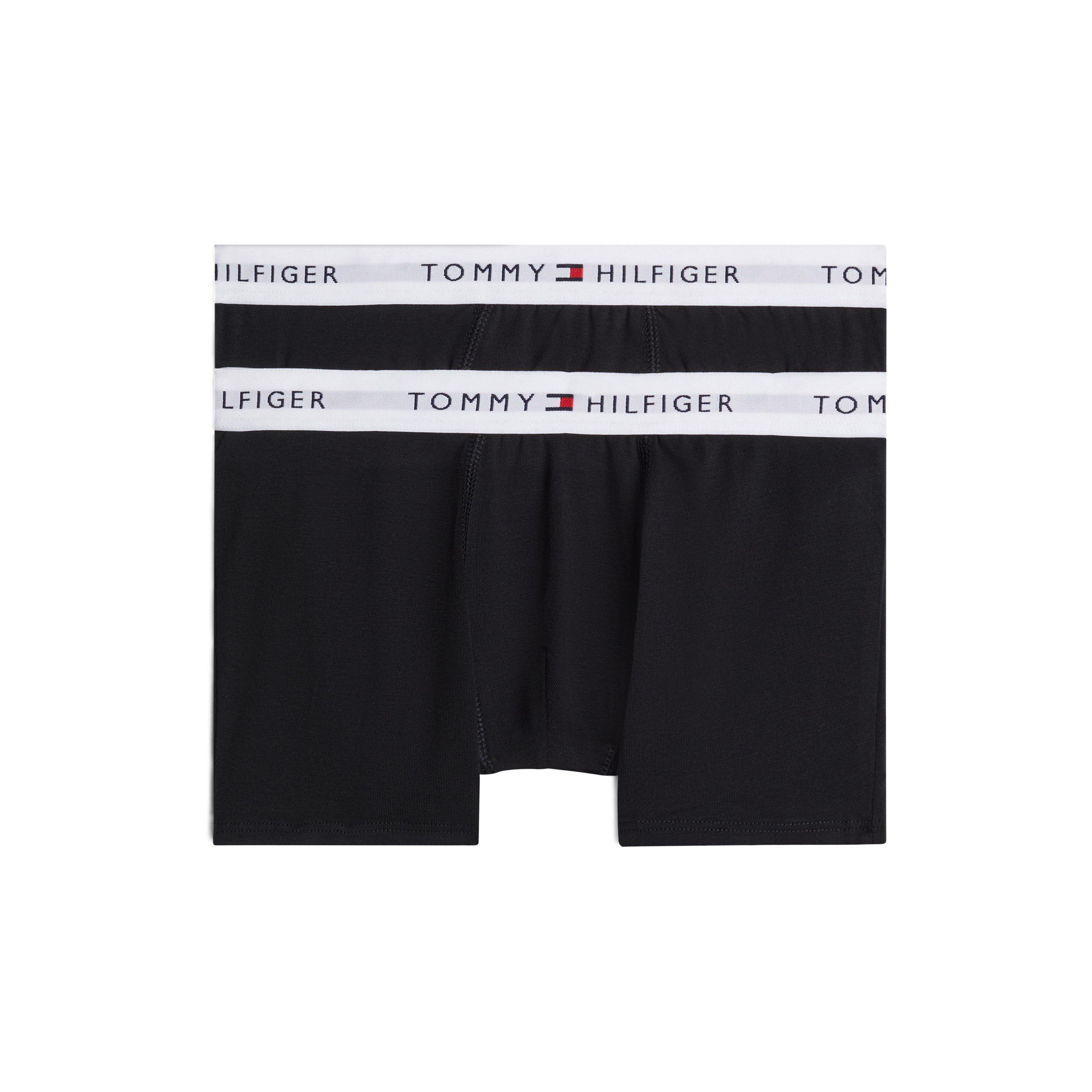 Black/Black 0R7 - Tommy Hilfiger - Kids' Soft Fabric Trunks