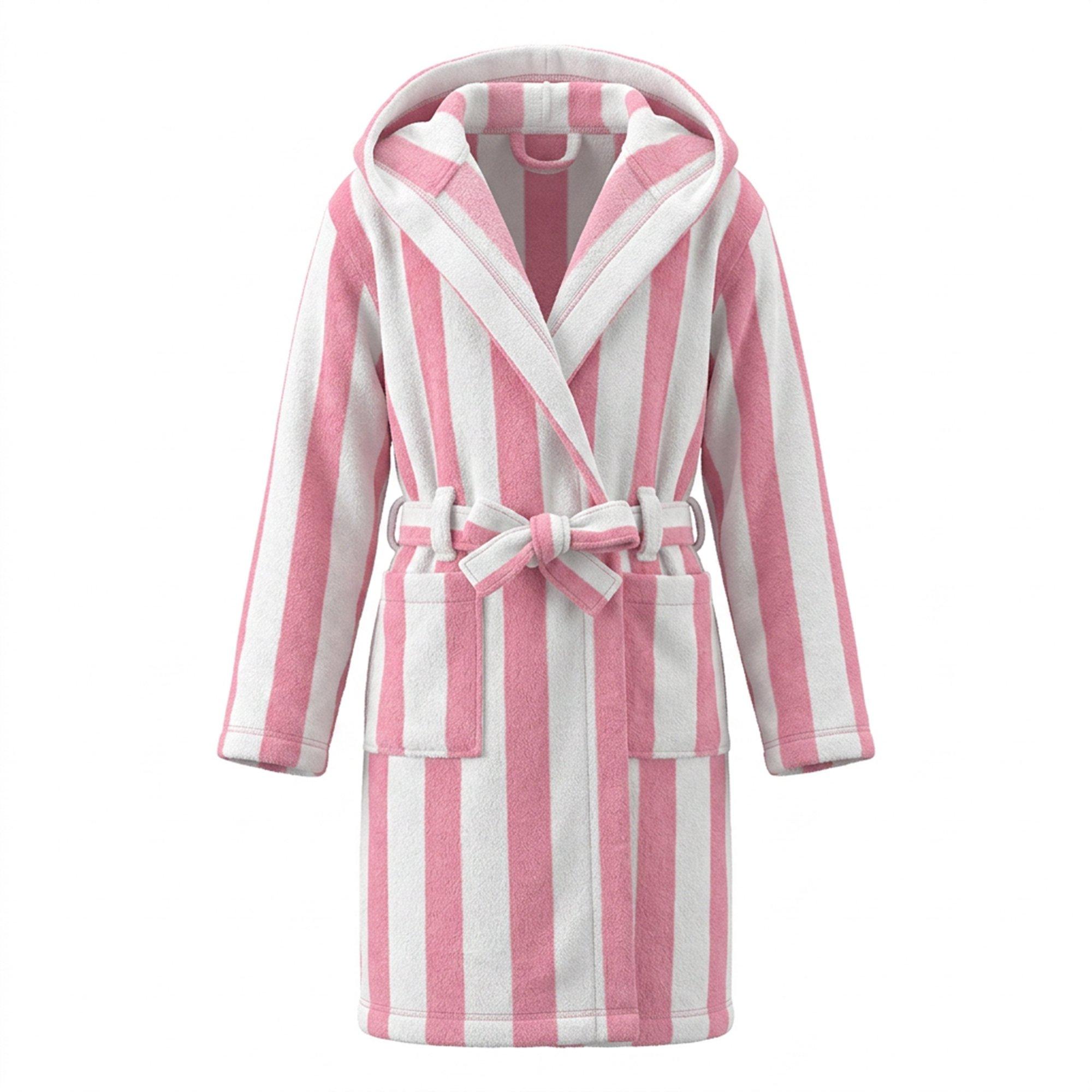 Pink Stripe - Star - Star Fluffy Gown Jn64 - 1