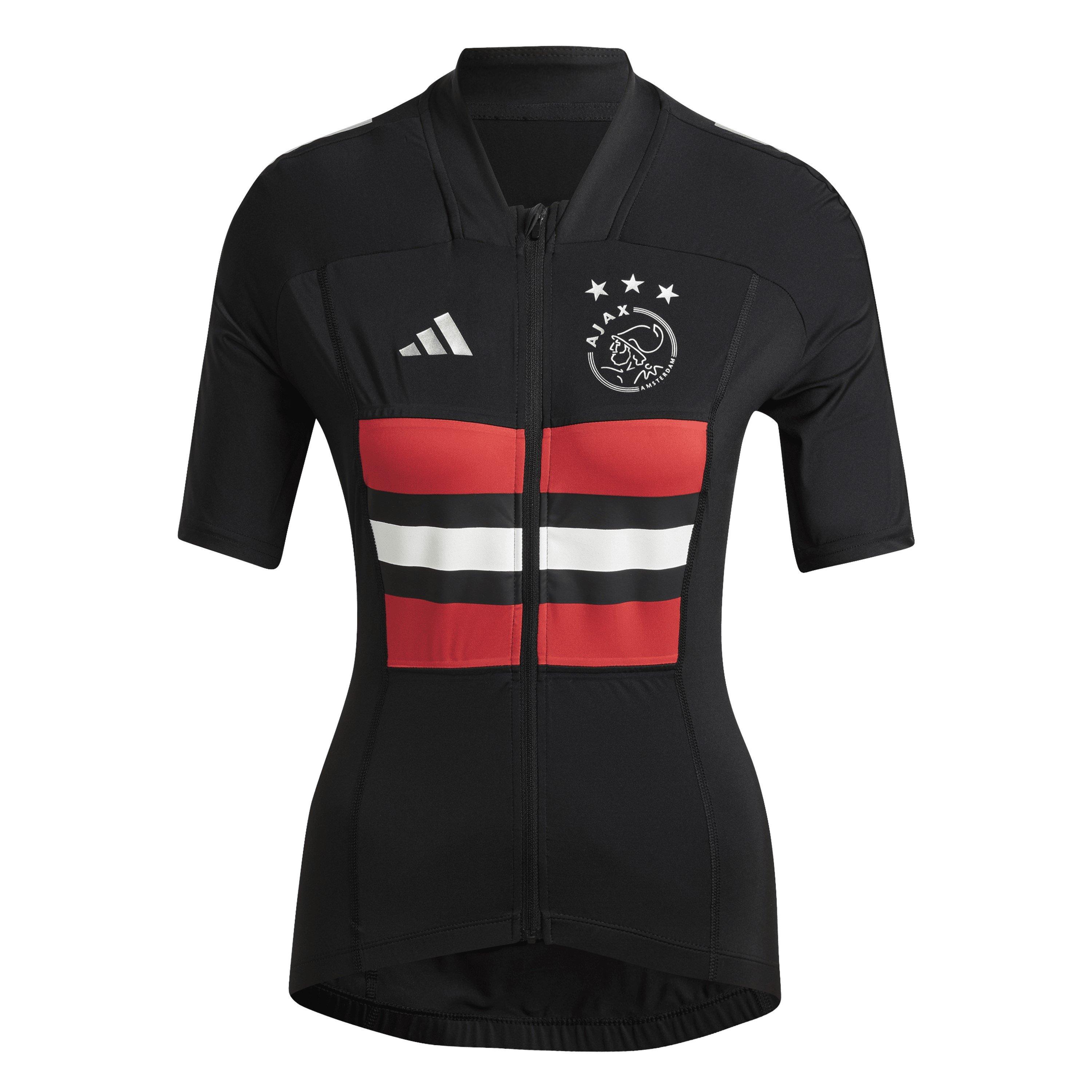 Adidas Women's Ajax Cycling Shirt - Black - 8 (XS)