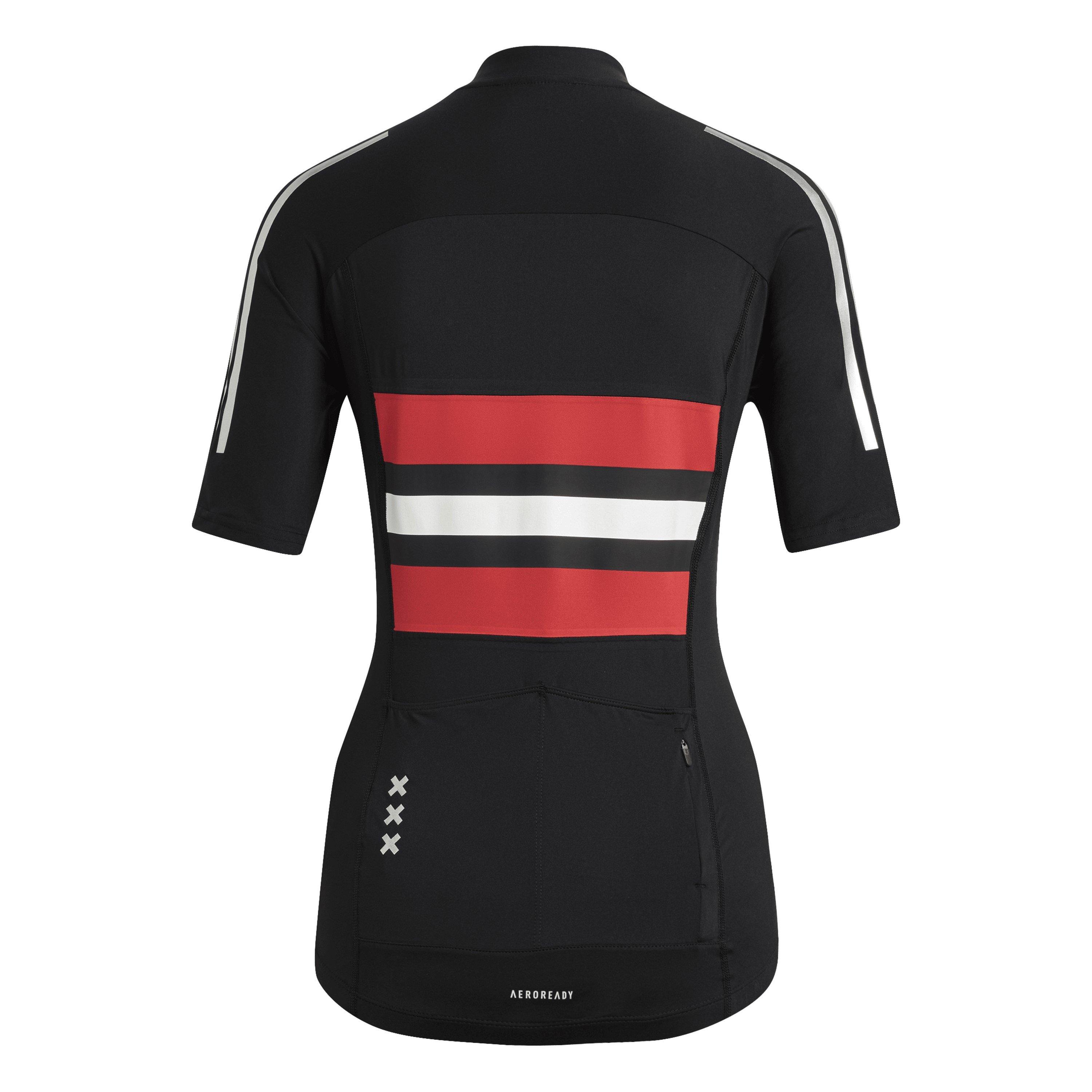 Black - adidas - Ajax Cycling Shirt Womens - 2