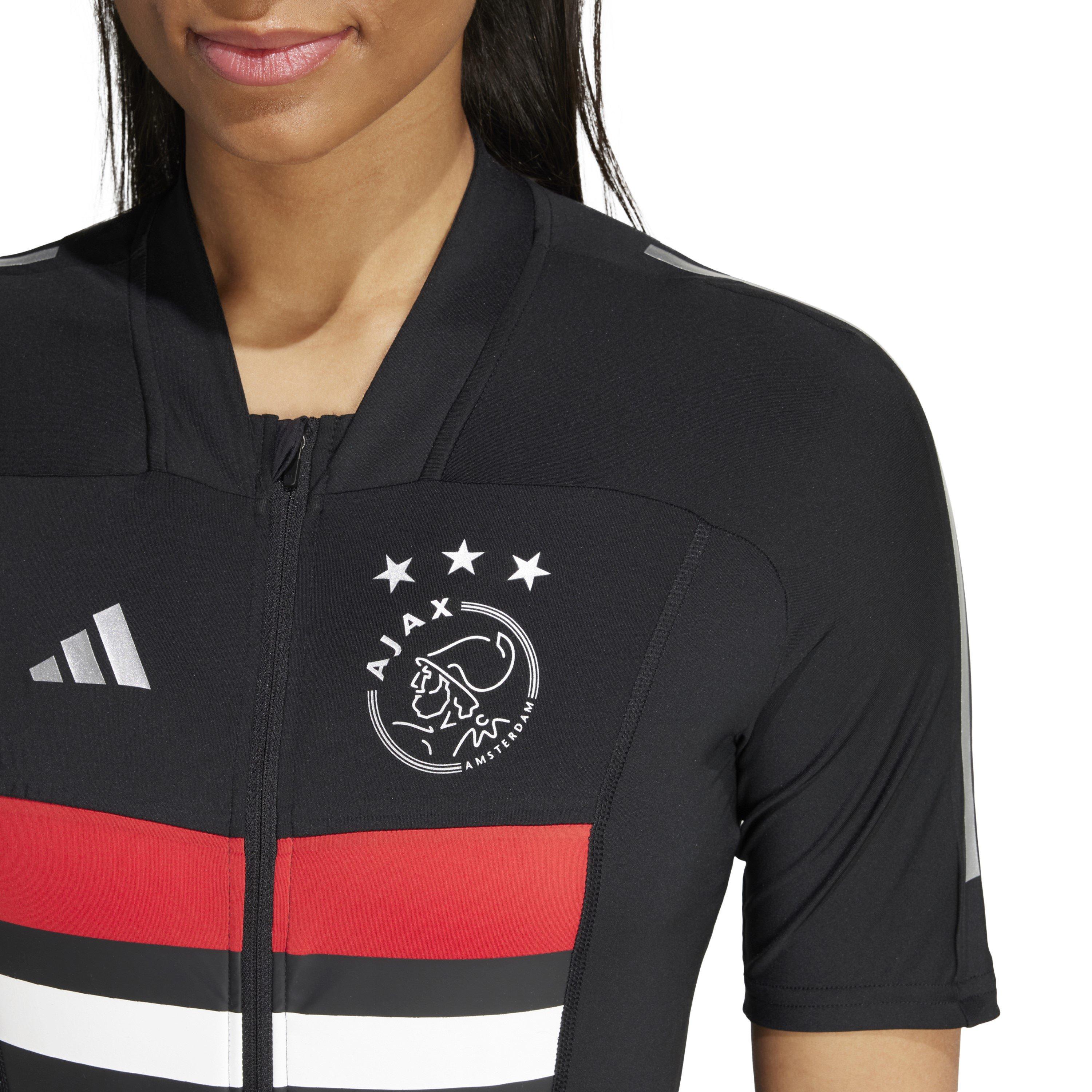 Black - adidas - Ajax Cycling Shirt Womens - 5