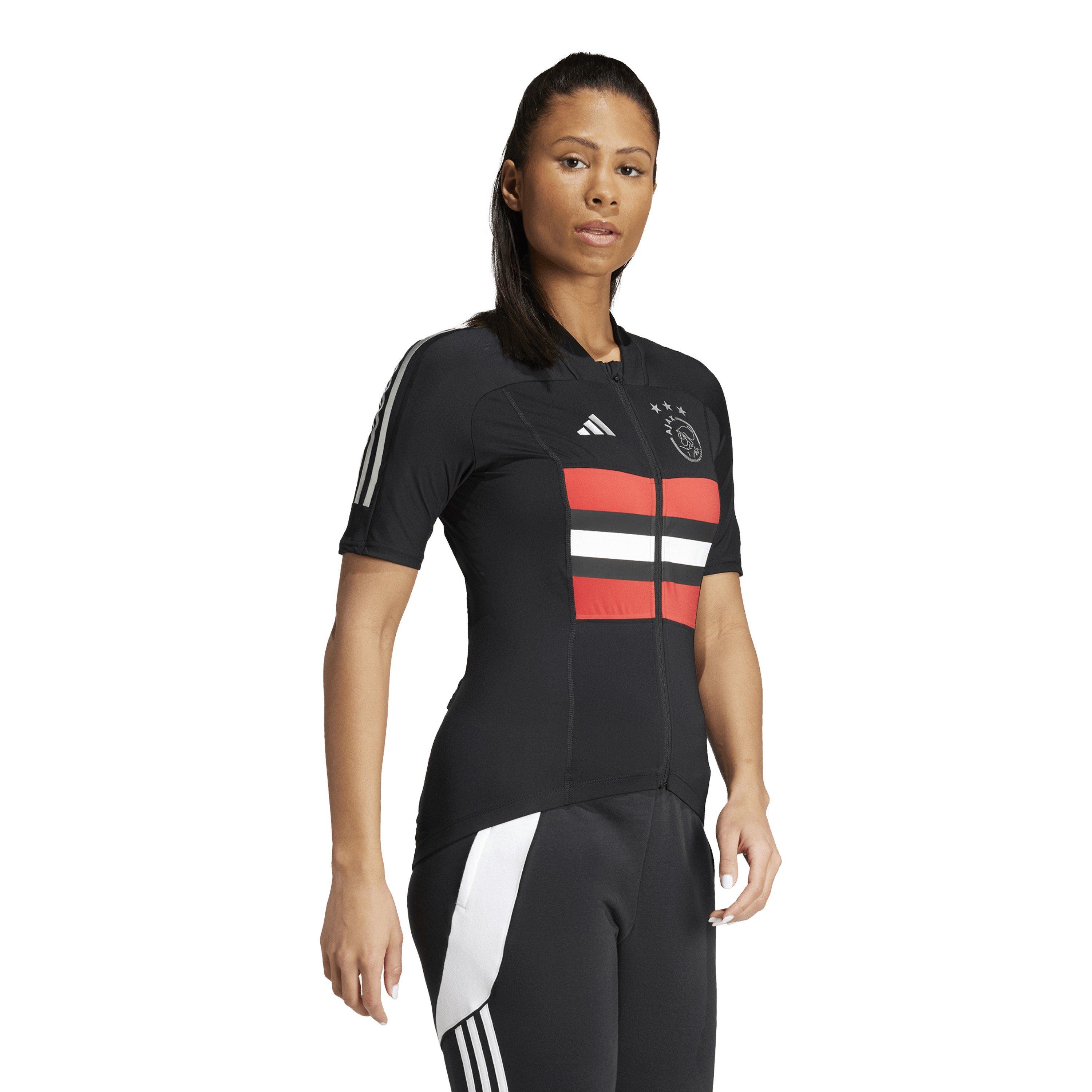 Black - adidas - Ajax Cycling Shirt Womens - 7