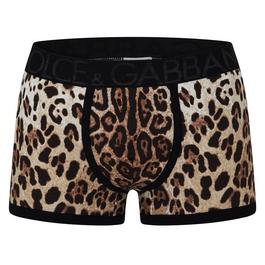 Dolce and Gabbana Leopard Print Boxers