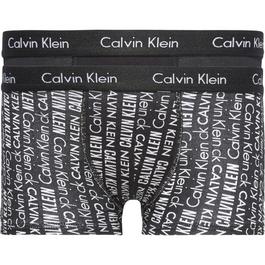 Calvin Klein 2 Pack AOP Boxer Shorts