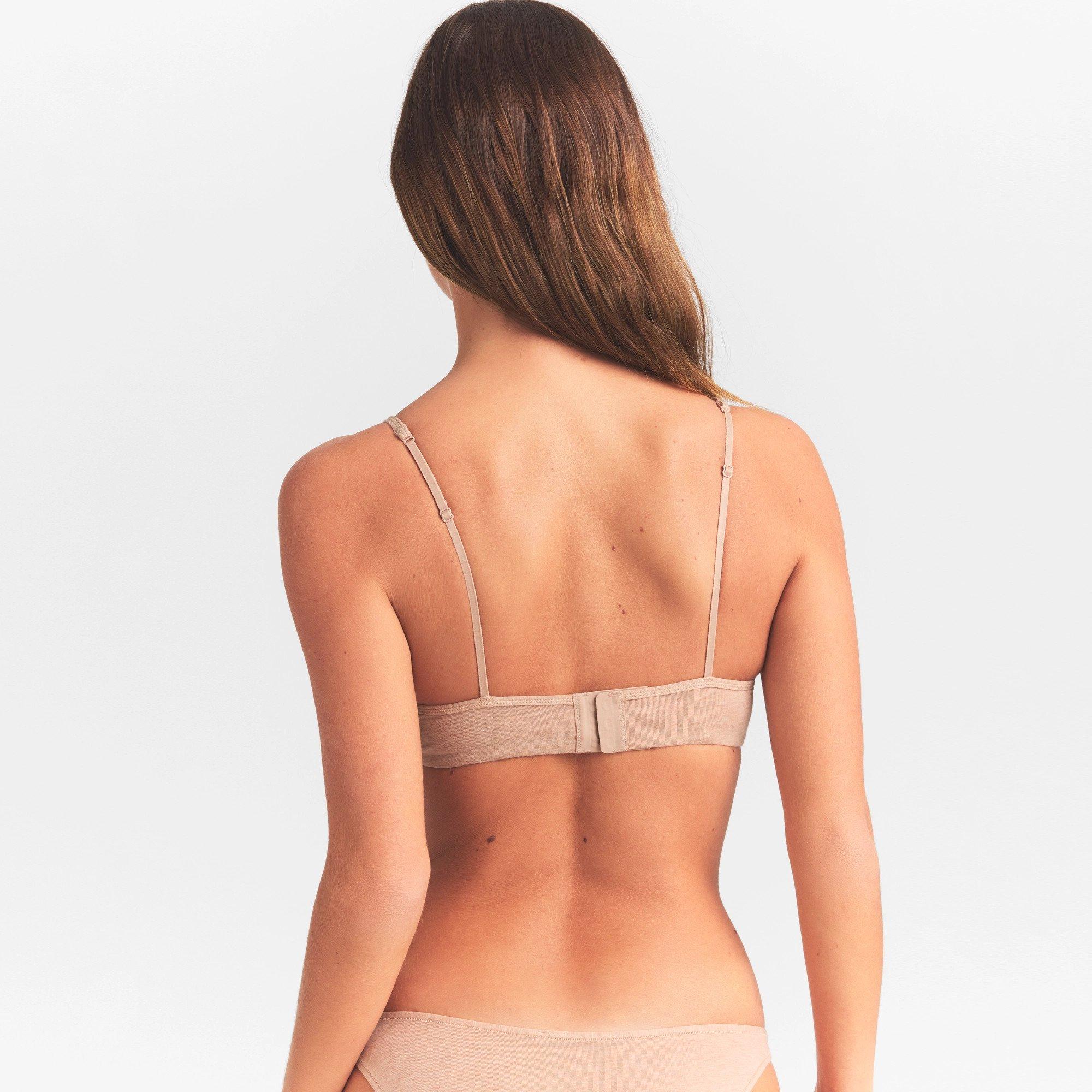 CLAY HEATHER - SKIMS - Women's LL Demi Bra - 4