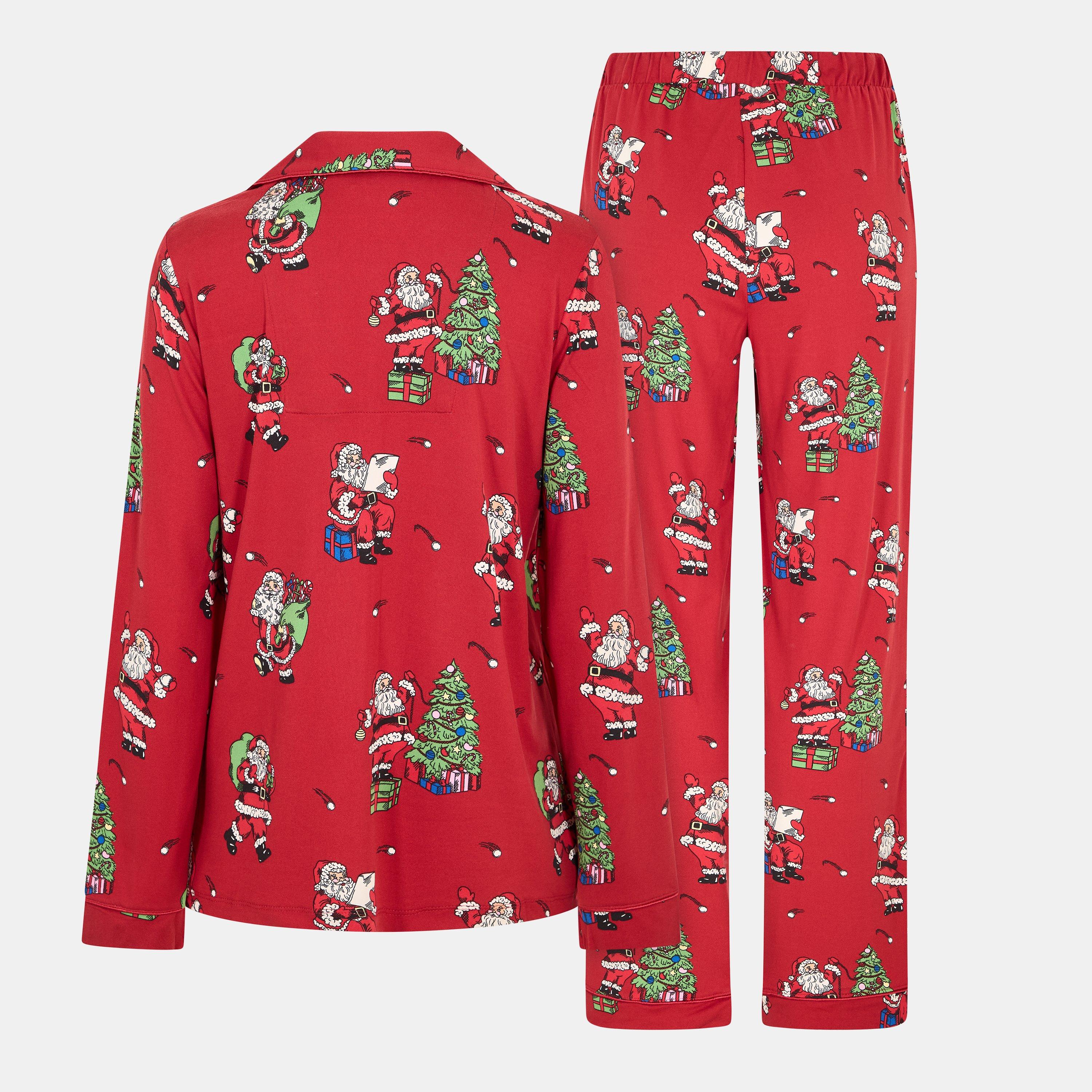 Red Santa - Chelsea Peers - Women's Chelsea Christmas Long Sleeve Pyjama Set - 2