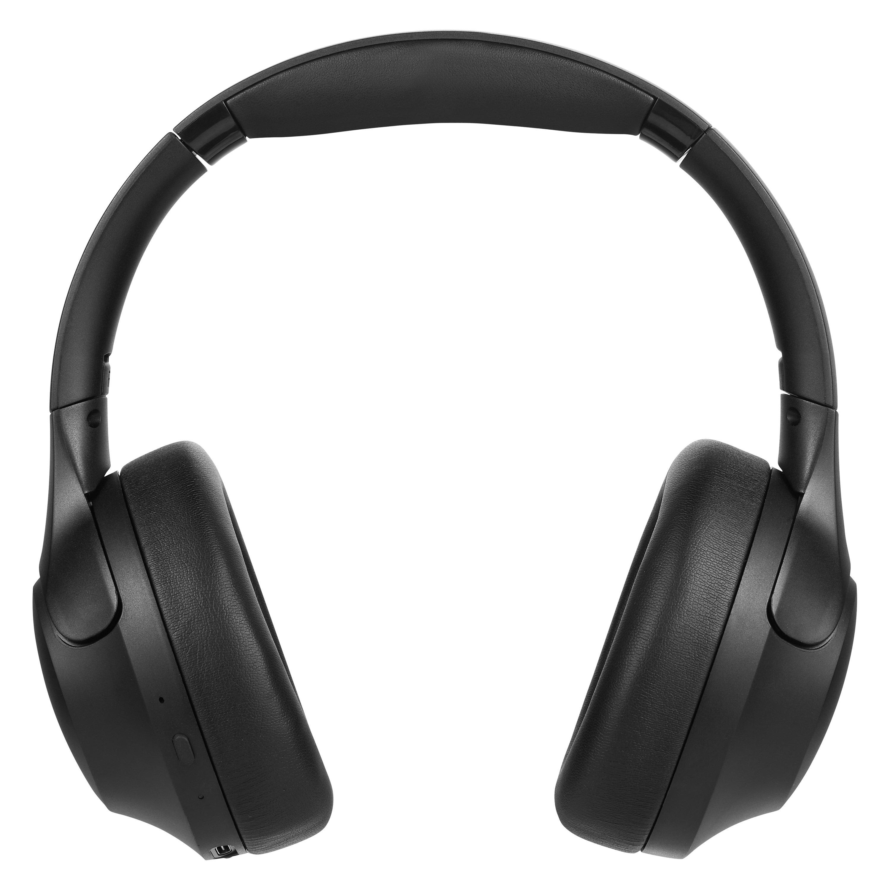 Black - Volkano - VolkanoX VXH200 ANC Bluetooth Headphones - 2