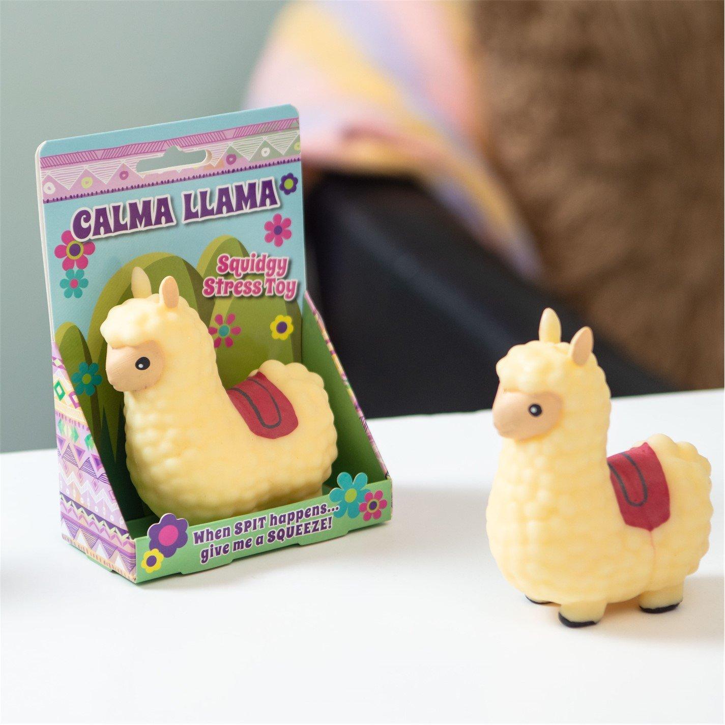 Multi - Boxer Gifts - Calma Llama Stress Toy - Fidget/Anxiety Toys - 3