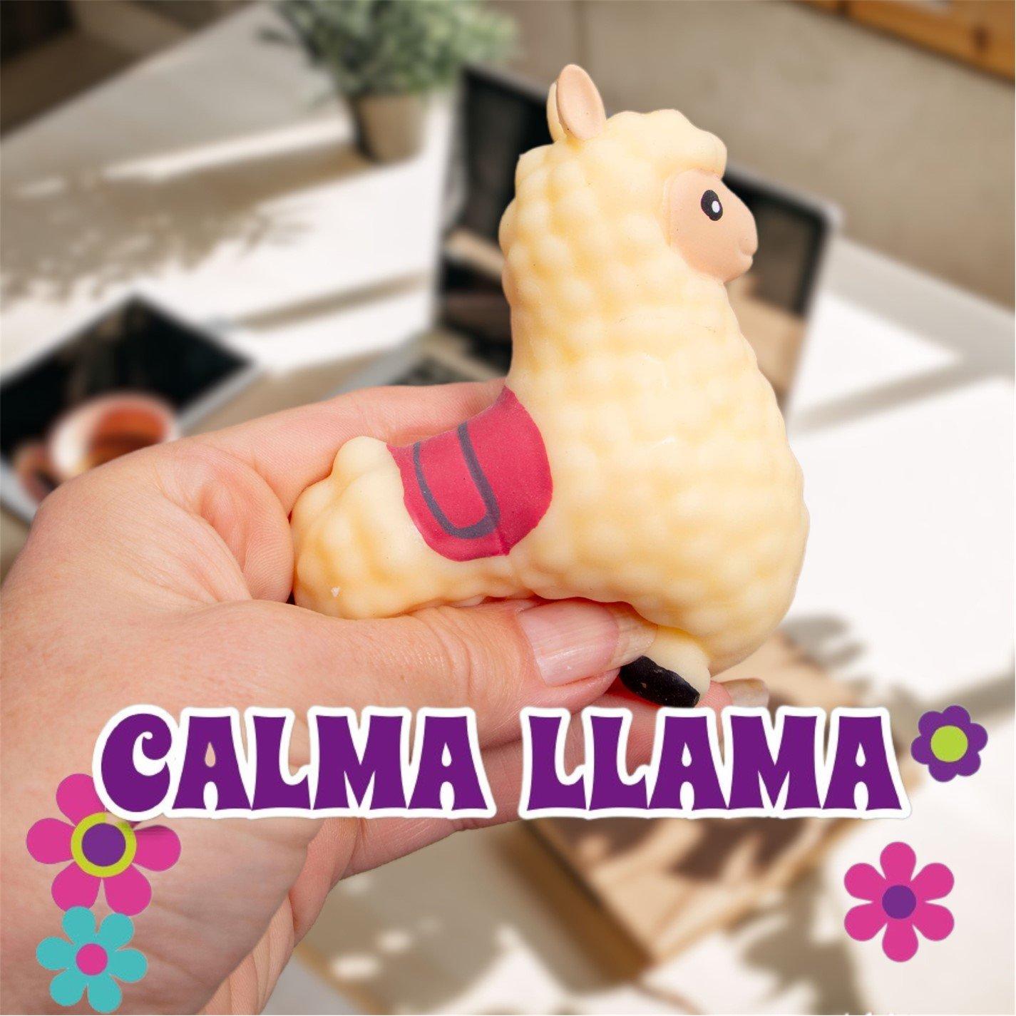 Multi - Boxer Gifts - Calma Llama Stress Toy - Fidget/Anxiety Toys - 5