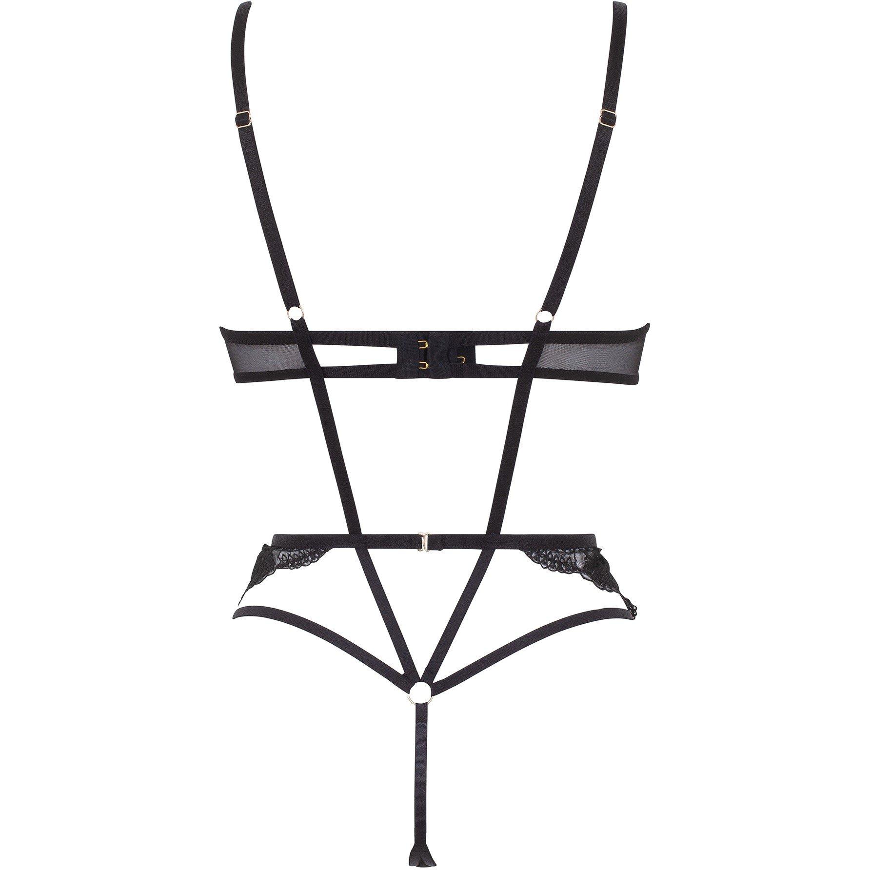 Black - Bluebella - Women's Marseille Lingerie Bodysuit - 6