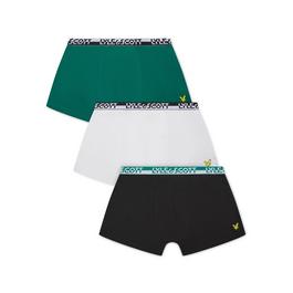 Lyle and Scott 3 Pack Trunks Jn99