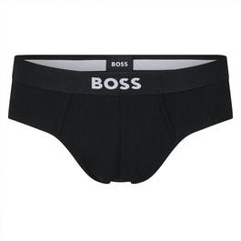 Boss Three pack of logo waistband briefs