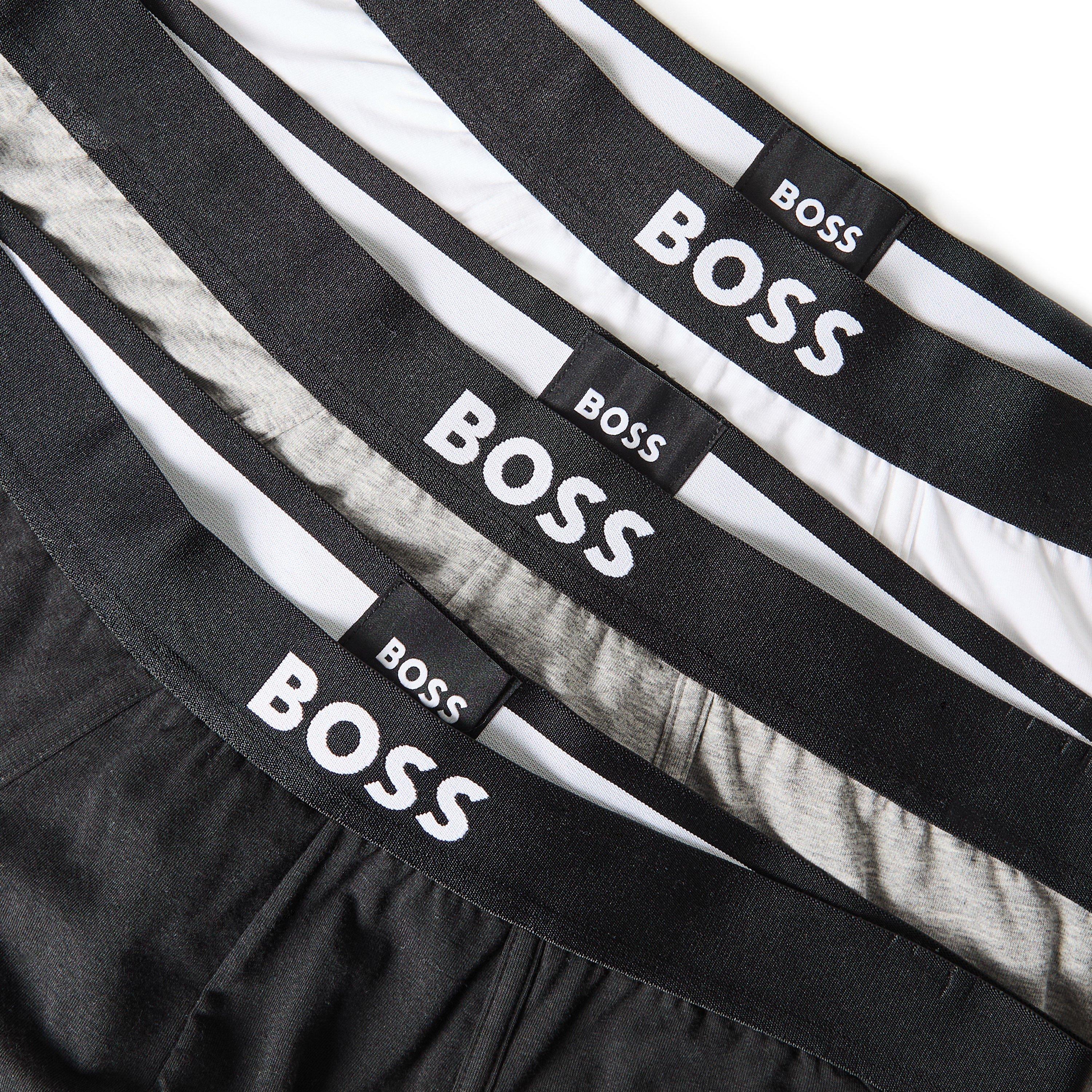 Pre-Pack - Boss - Mens BOSS Bodywear Logo Waistband Briefs - 2