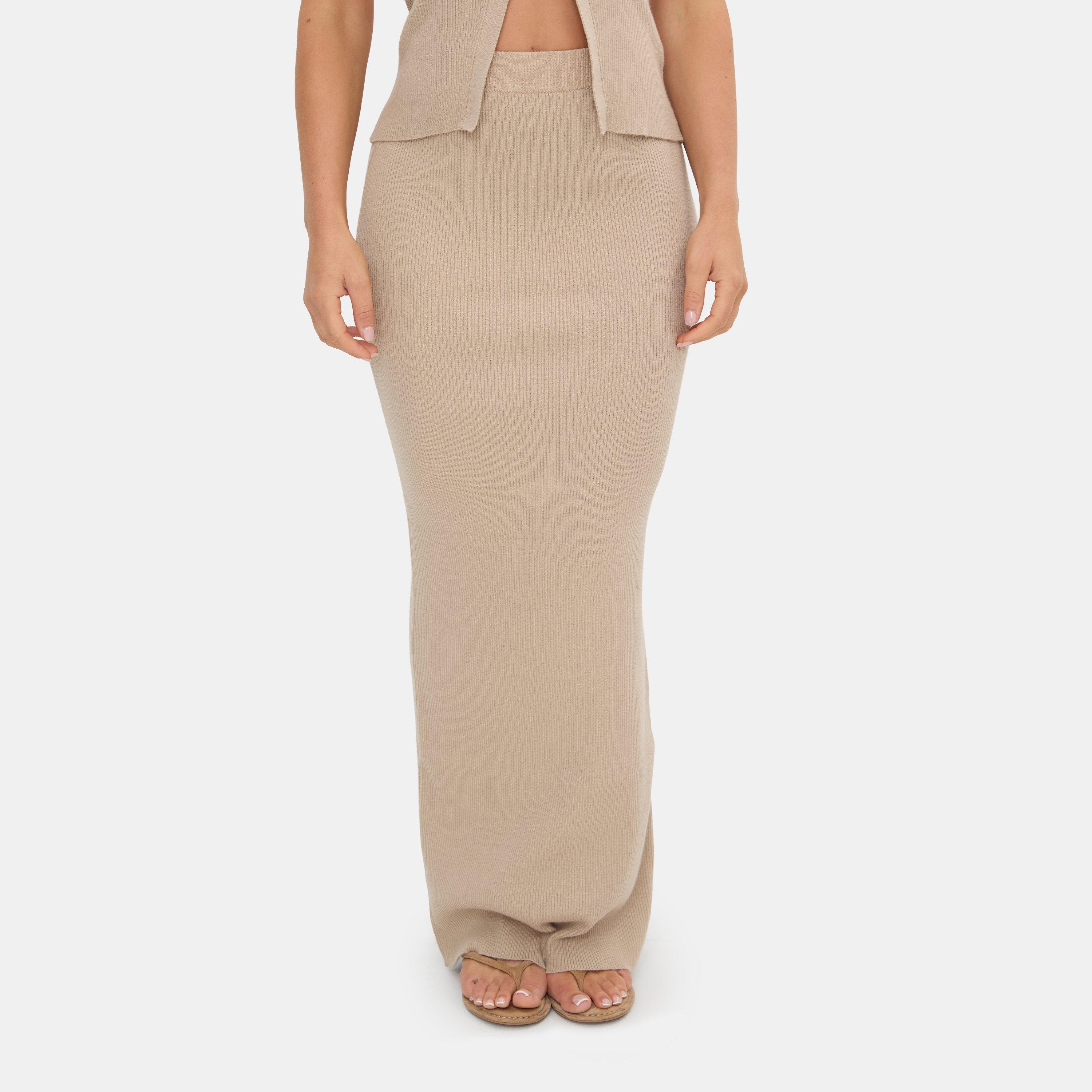 Piedra - I Saw It First - Knitted Top and Maxi Skirt Set - 4