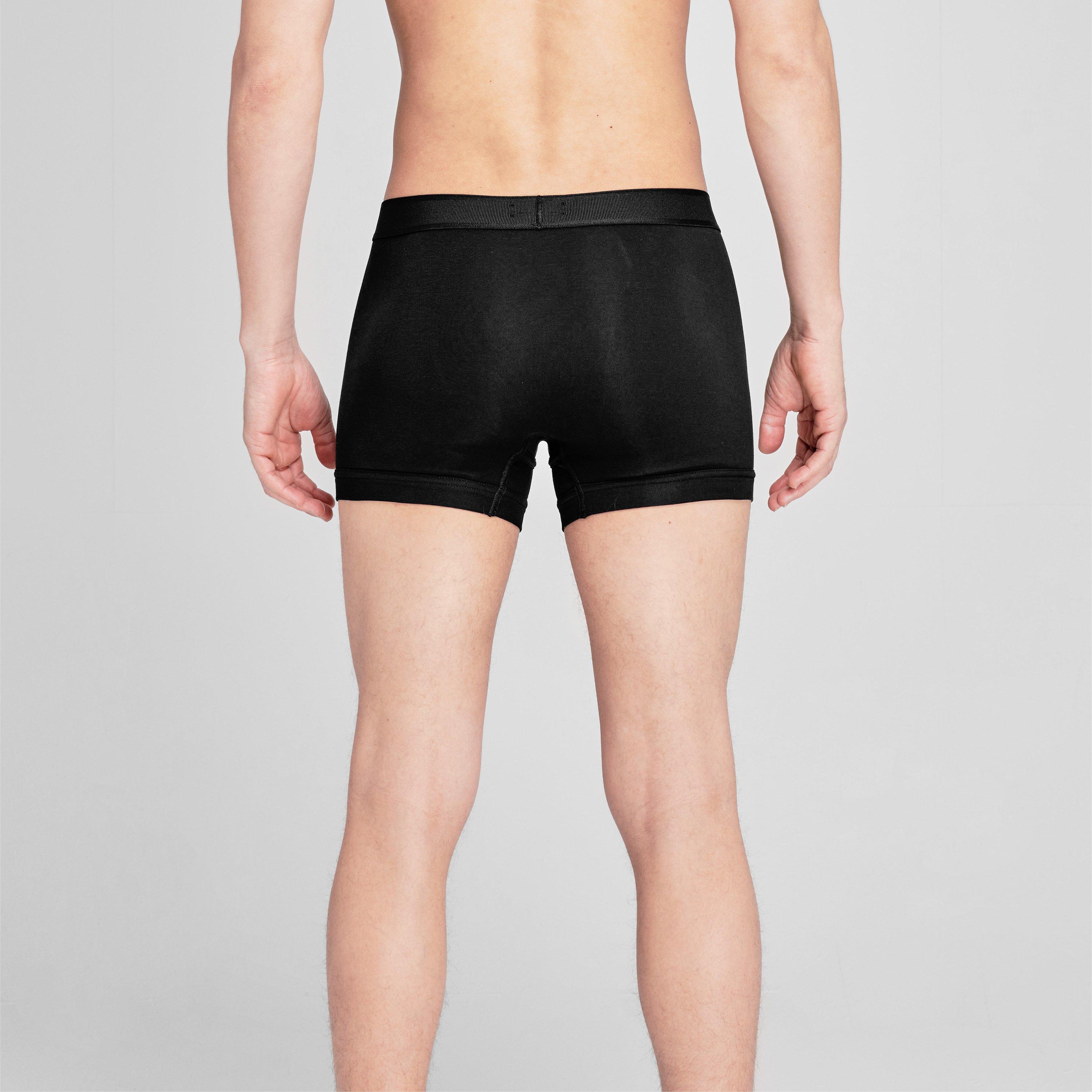 Black 002 - Tom Ford - Men's Logo Cotton Boxer Briefs - 3