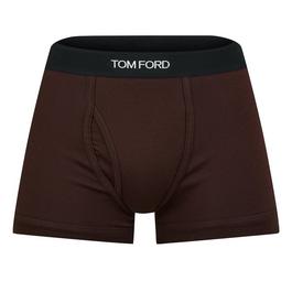 Tom Ford Mens Logo Cotton Boxer Briefs