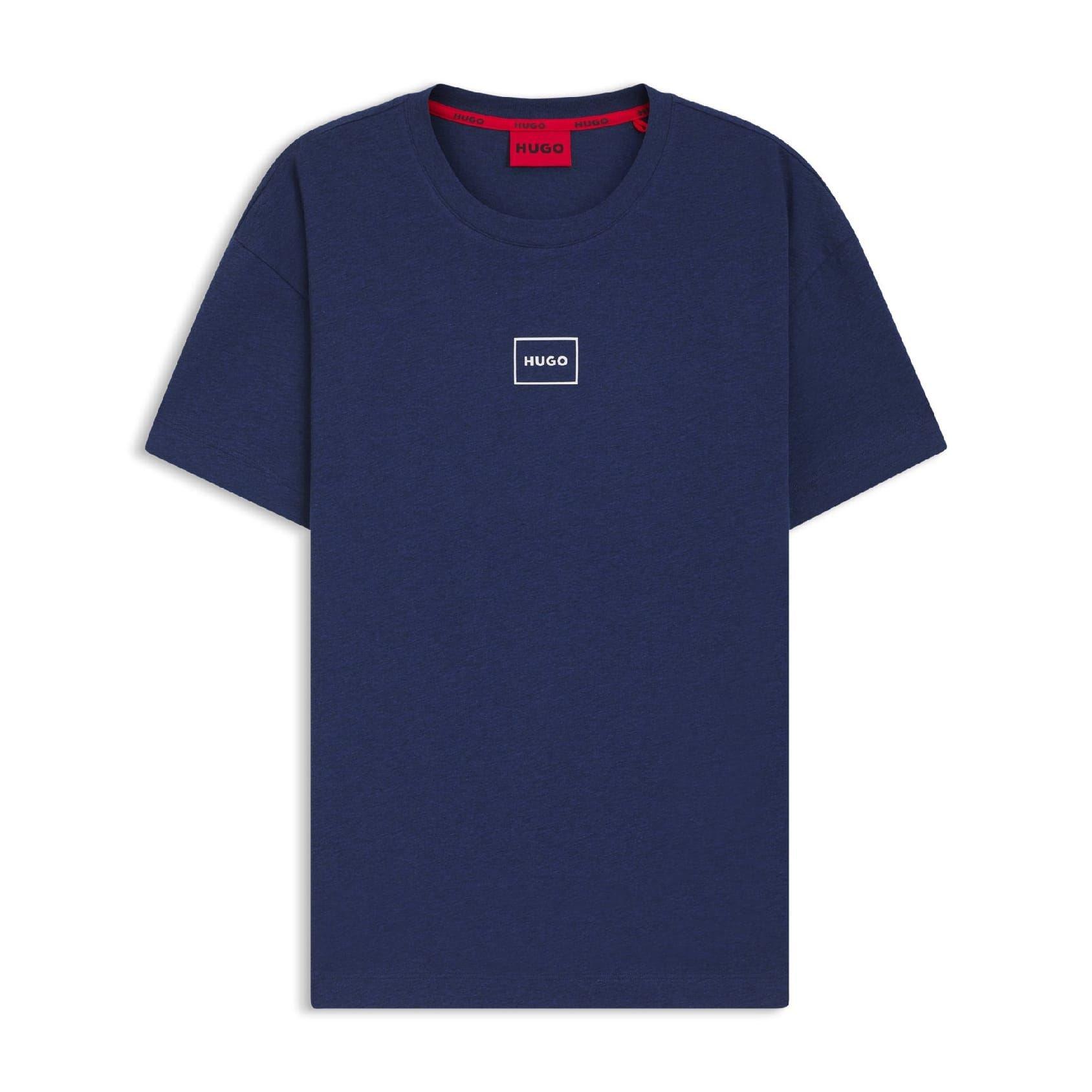 Blue - Hugo - Hugo Laze T-Shirt 10261152 01 Pyjama Short Sleeve Top Mens - 1