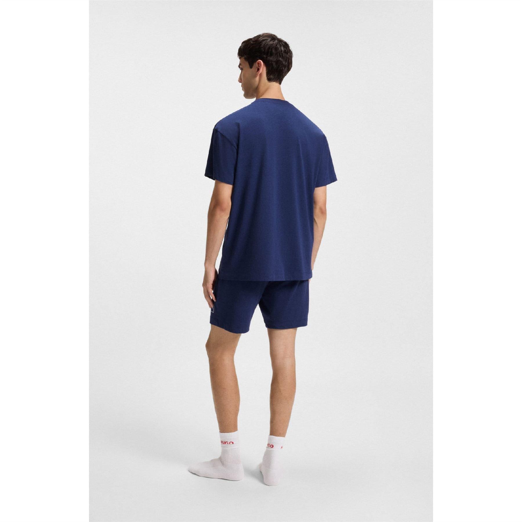 Blue - Hugo - Hugo Laze T-Shirt 10261152 01 Pyjama Short Sleeve Top Mens - 2