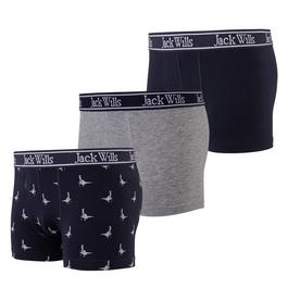 Jack Wills Kids Boys Multipack Boxers Three Pack