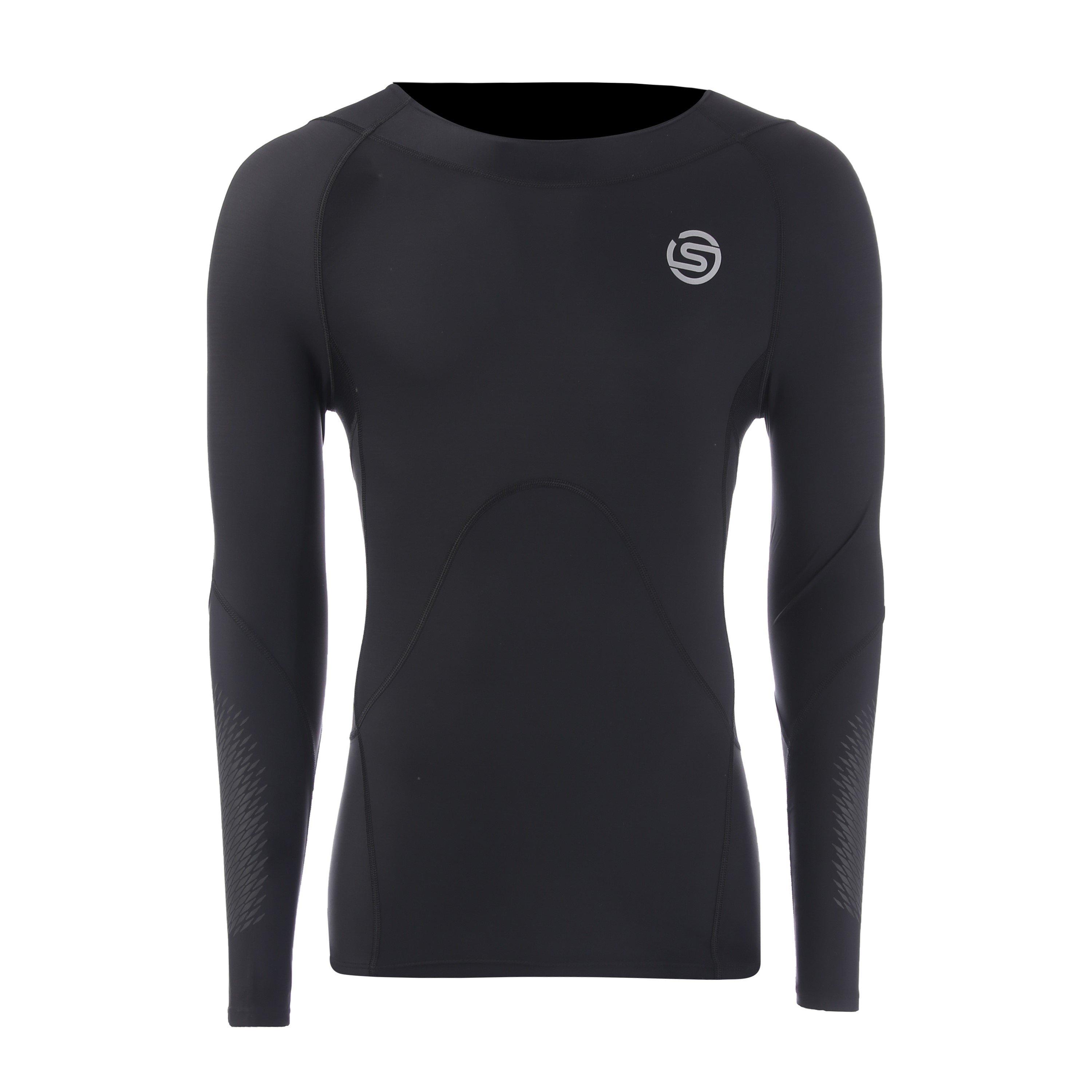 Negro - Skins - Men's Series Long-Sleeve Baselayer Top - 1