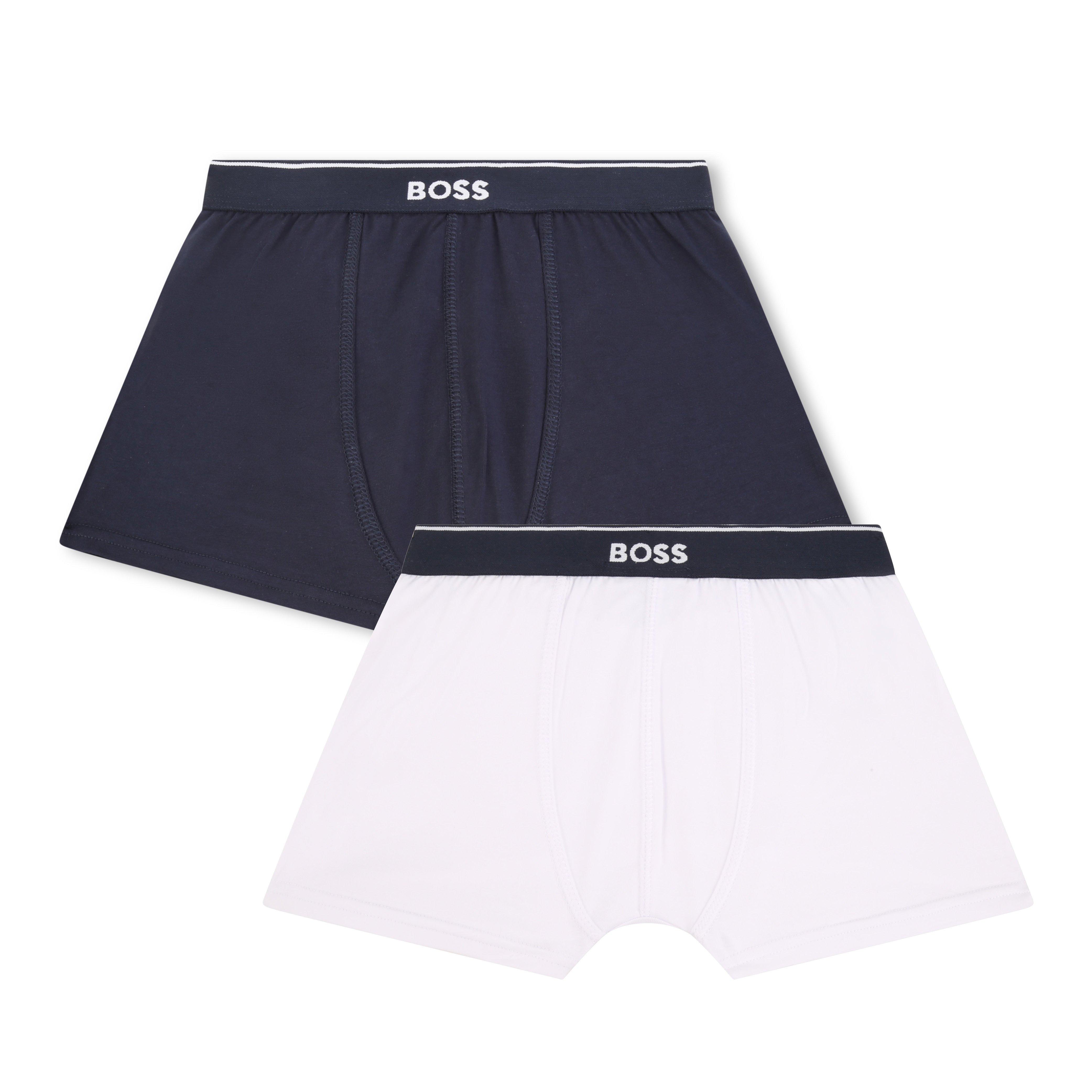 Boss Boys 2-Pack Boxers Juniors - Navy 849 - 8T