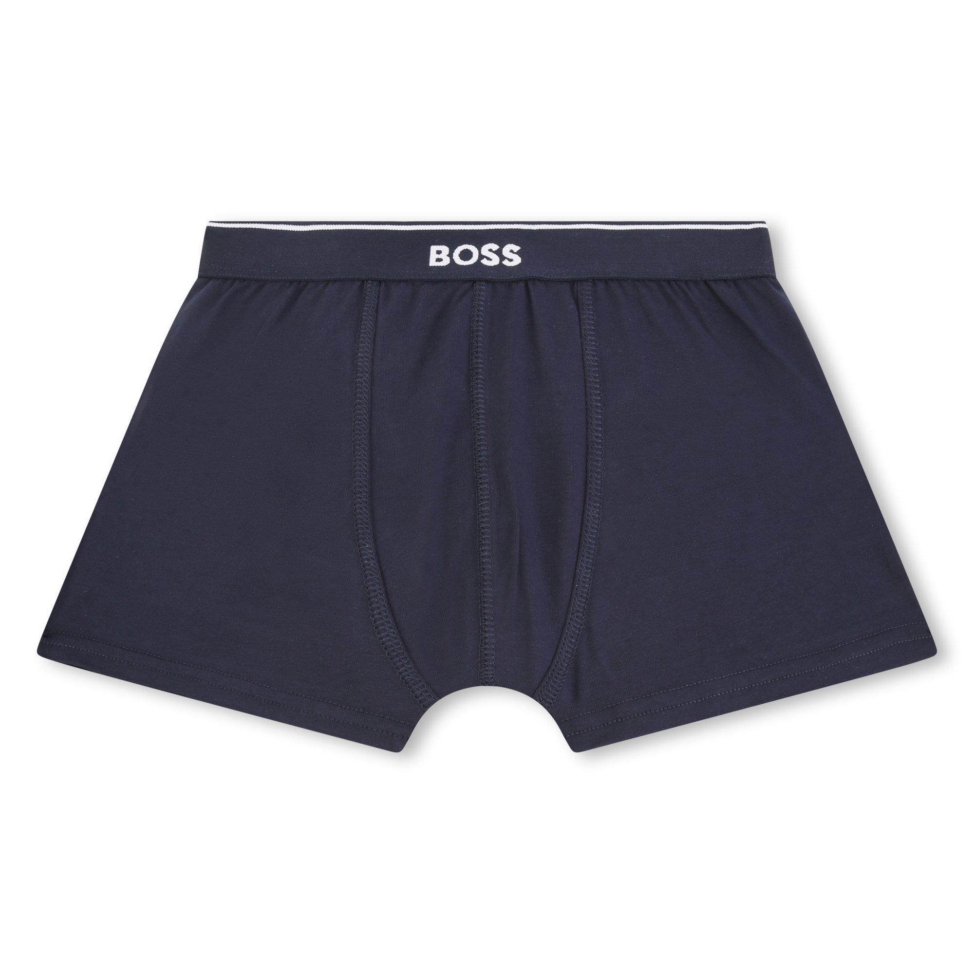 Marineblau 849 - Boss - 2-Pack Boxers Juniors - 2