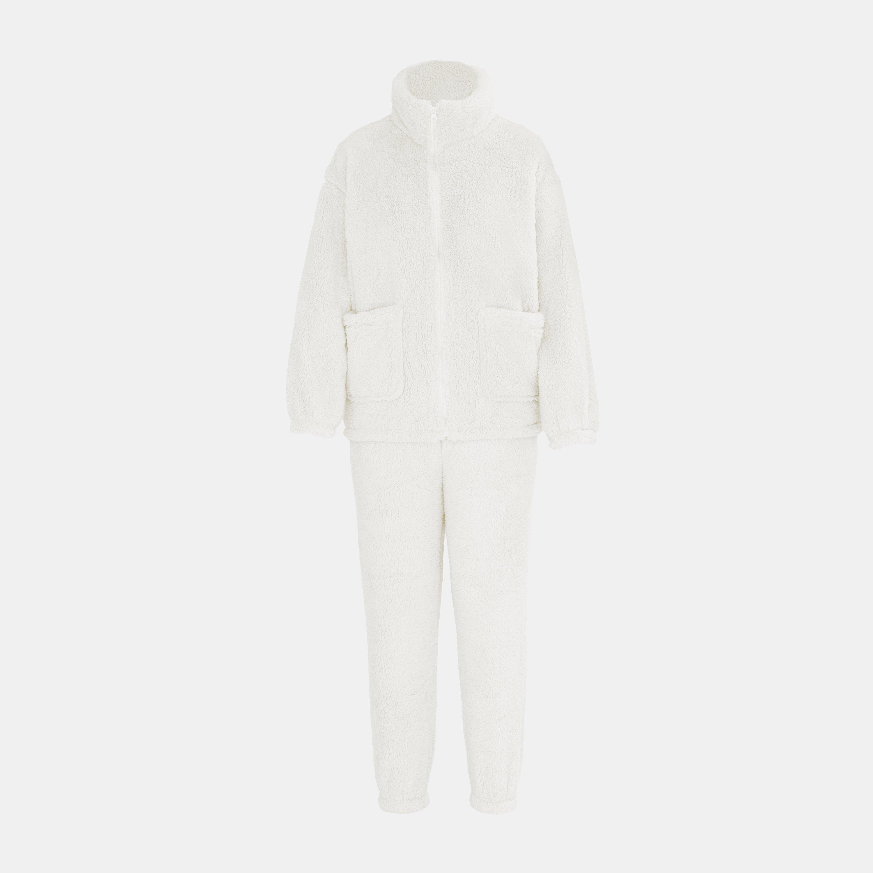 White - Miso - Sherpa Suit Ladies - 1