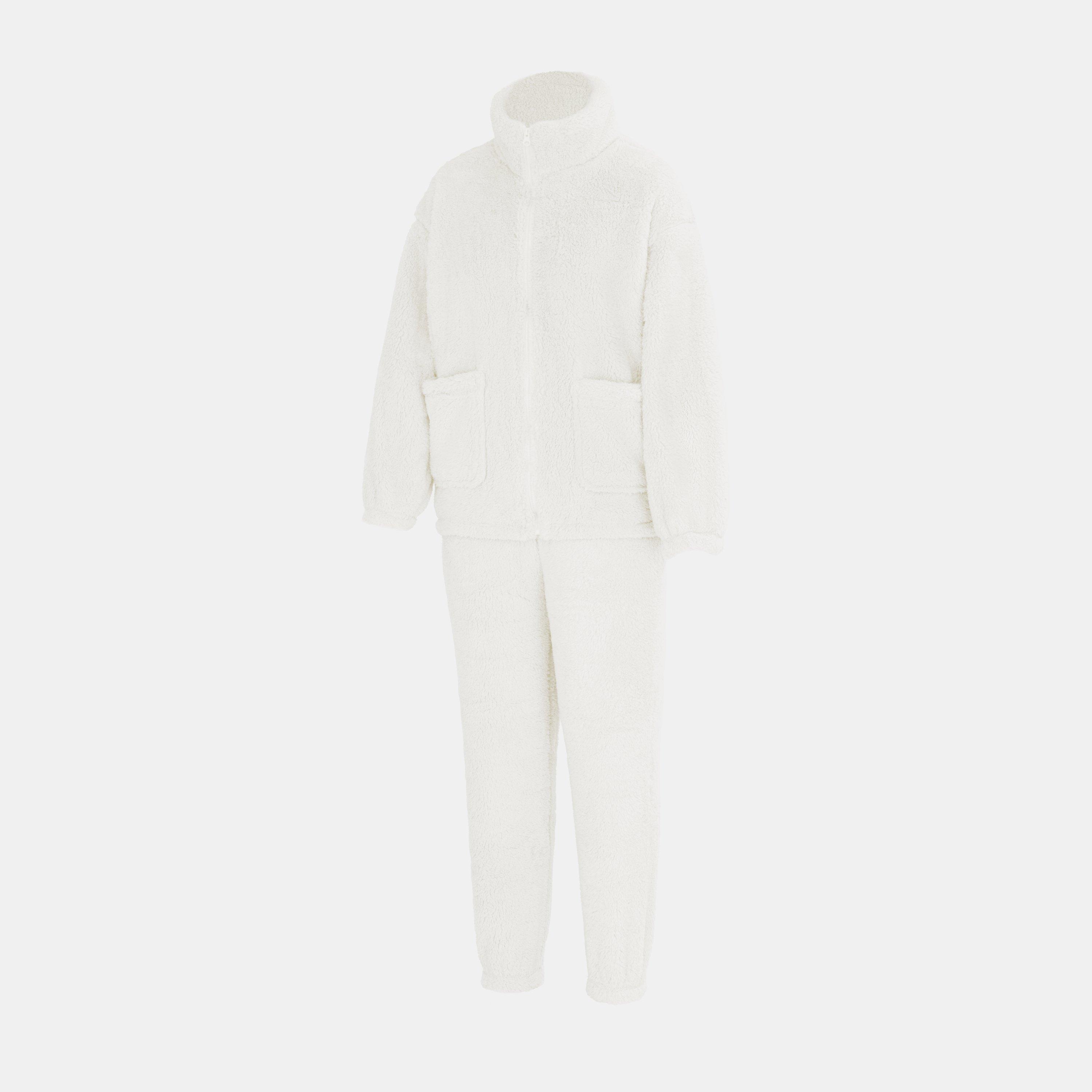 White - Miso - Sherpa Suit Ladies - 3