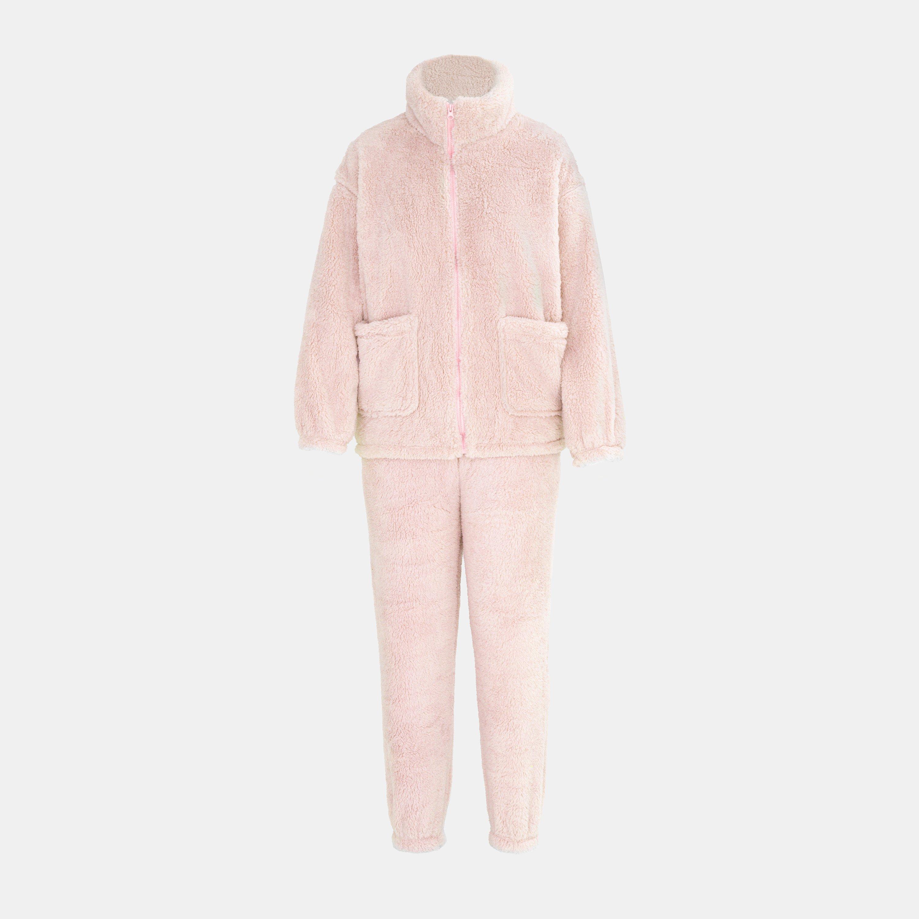 Miso Women's Sherpa Suit - Pink - 10 (S)
