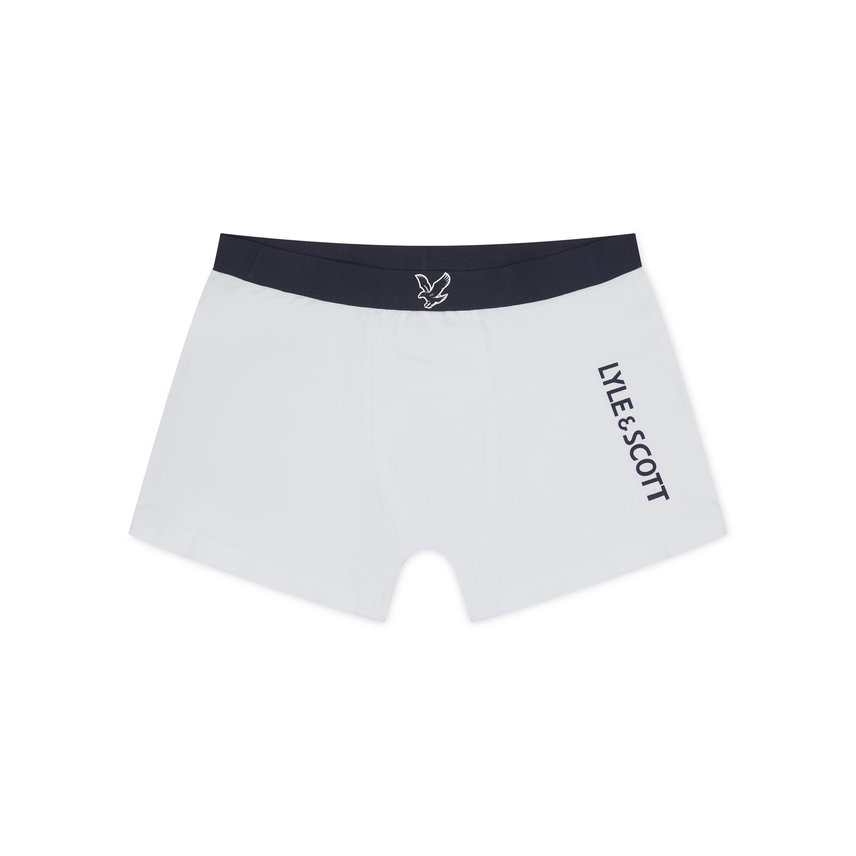 White/Pct/Gry - Lyle and Scott - Kids&#x27; Trunks - 4