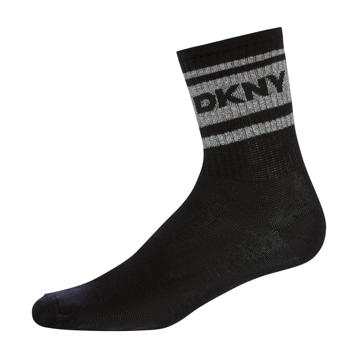 Black/White - DKNY - 3 pack Womens Sport Socks Lyra - 2