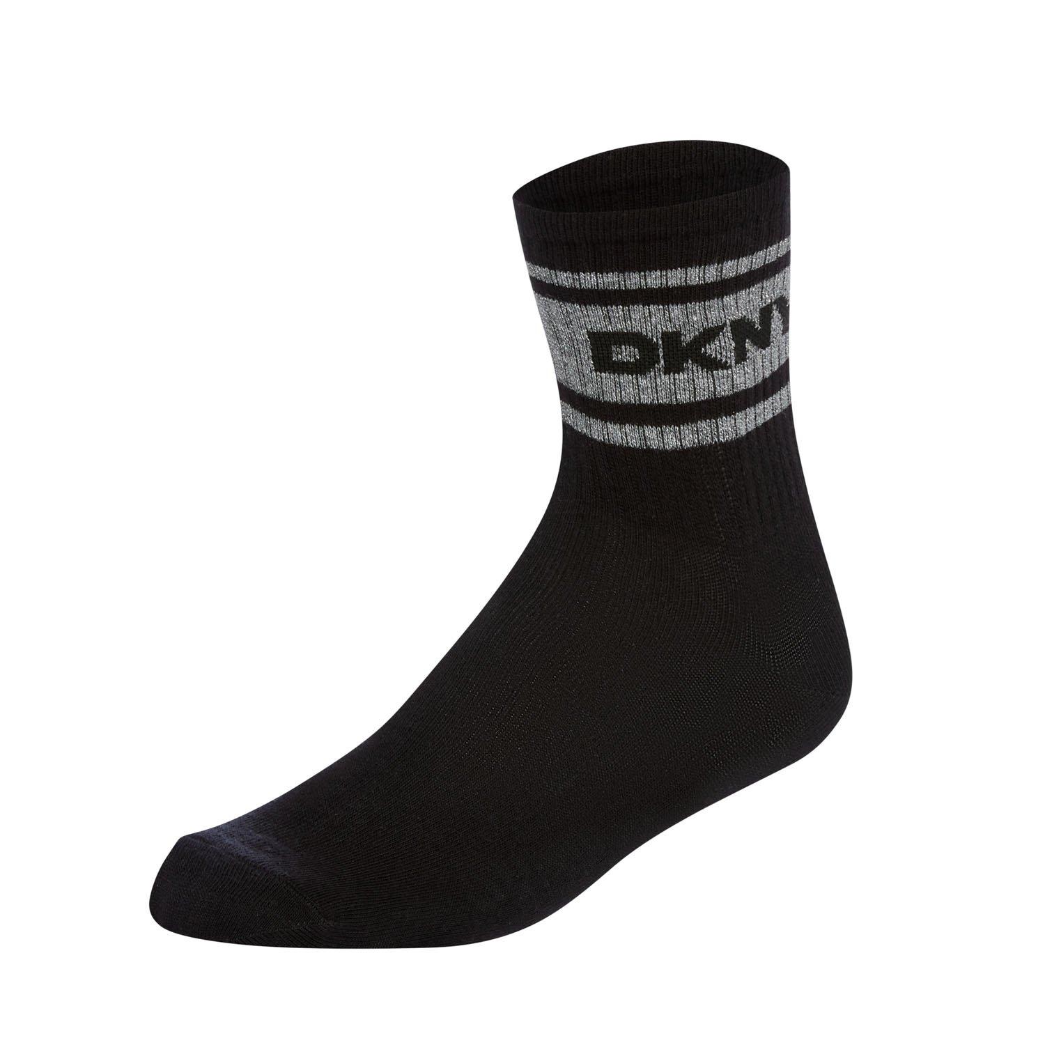 Black/White - DKNY - 3 pack Womens Sport Socks Lyra - 4