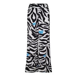 Off White Zebra Vi Pajama Trousers