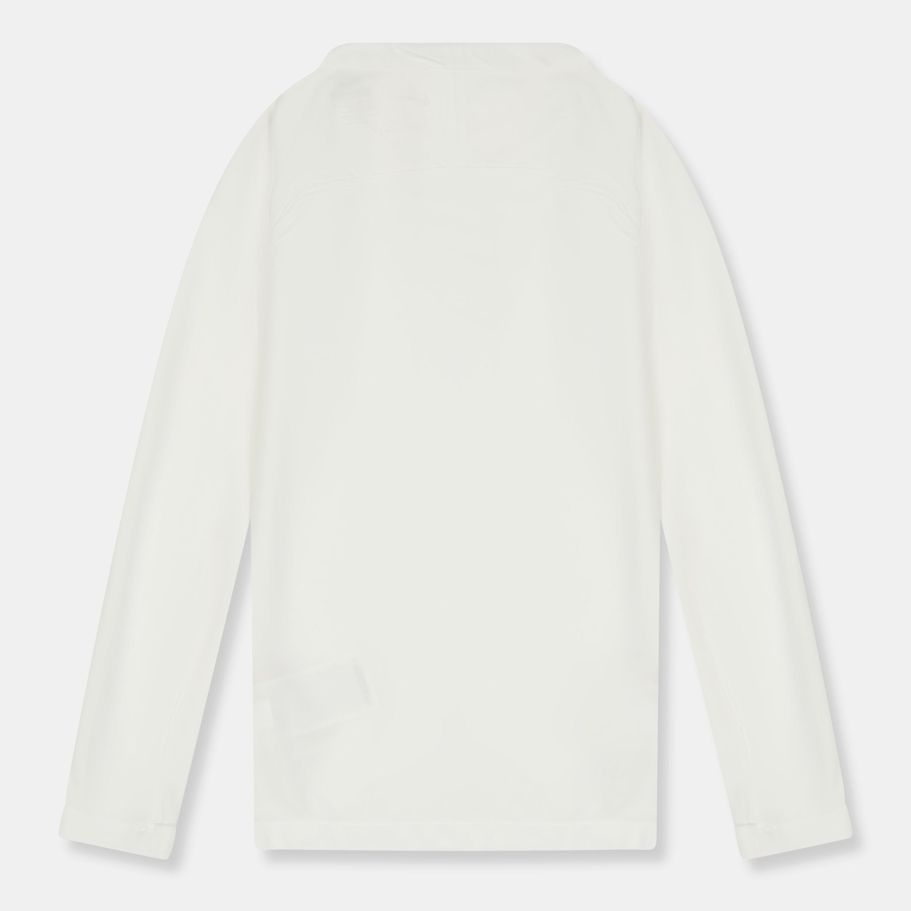 White /Grey - Nike - Kids' Baselayer Top - 2